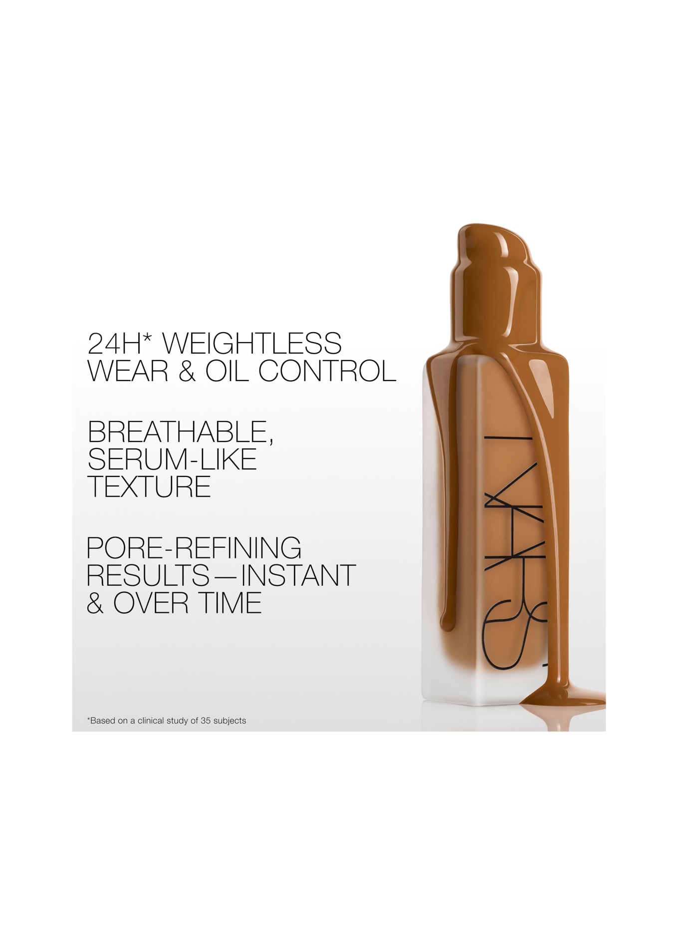 NARS FOND DE TEINT MAT NATUREL LONGUE TENUE: SYRACUSE