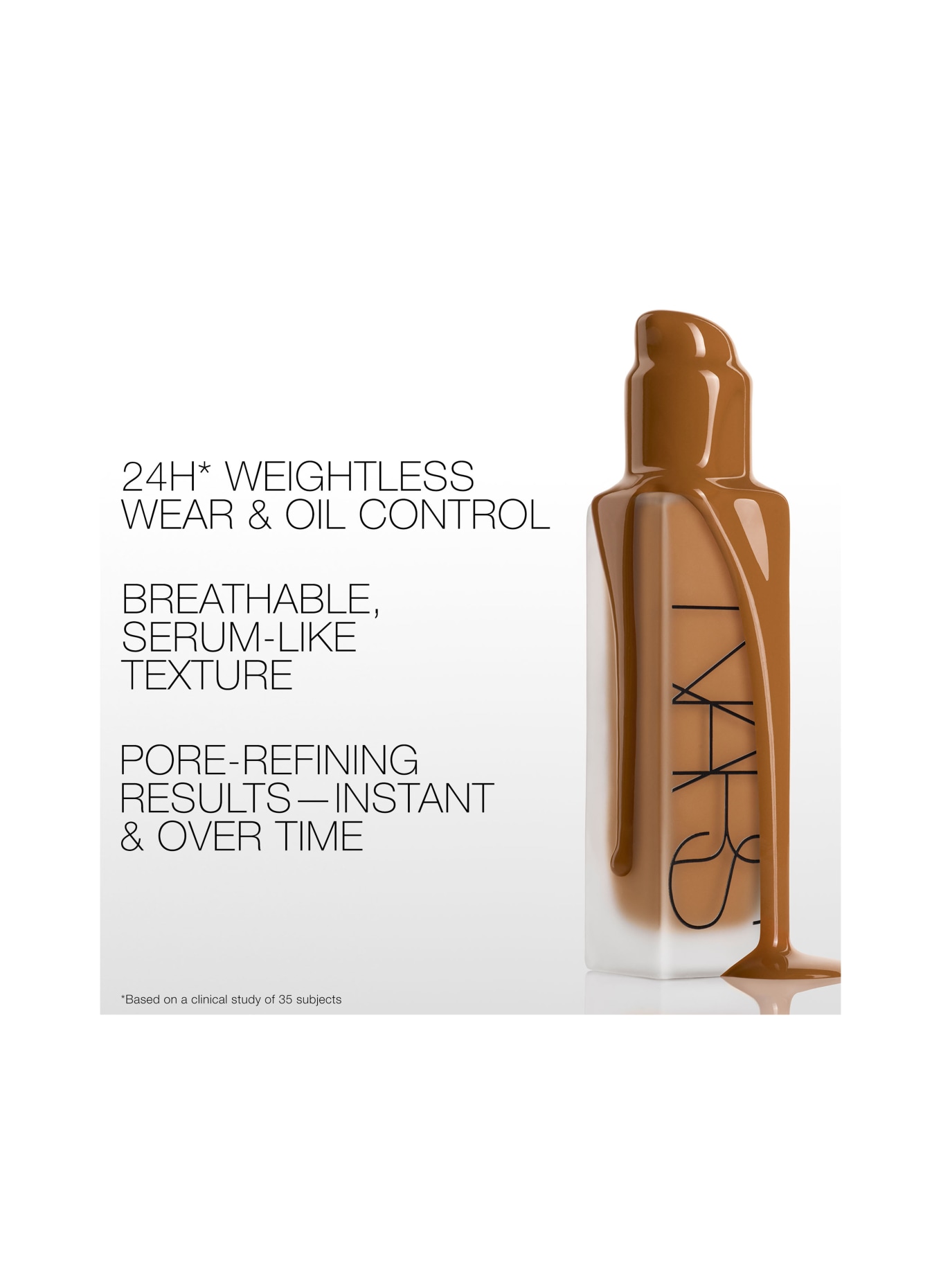 NARS FOND DE TEINT MAT NATUREL LONGUE TENUE: PHOENIX