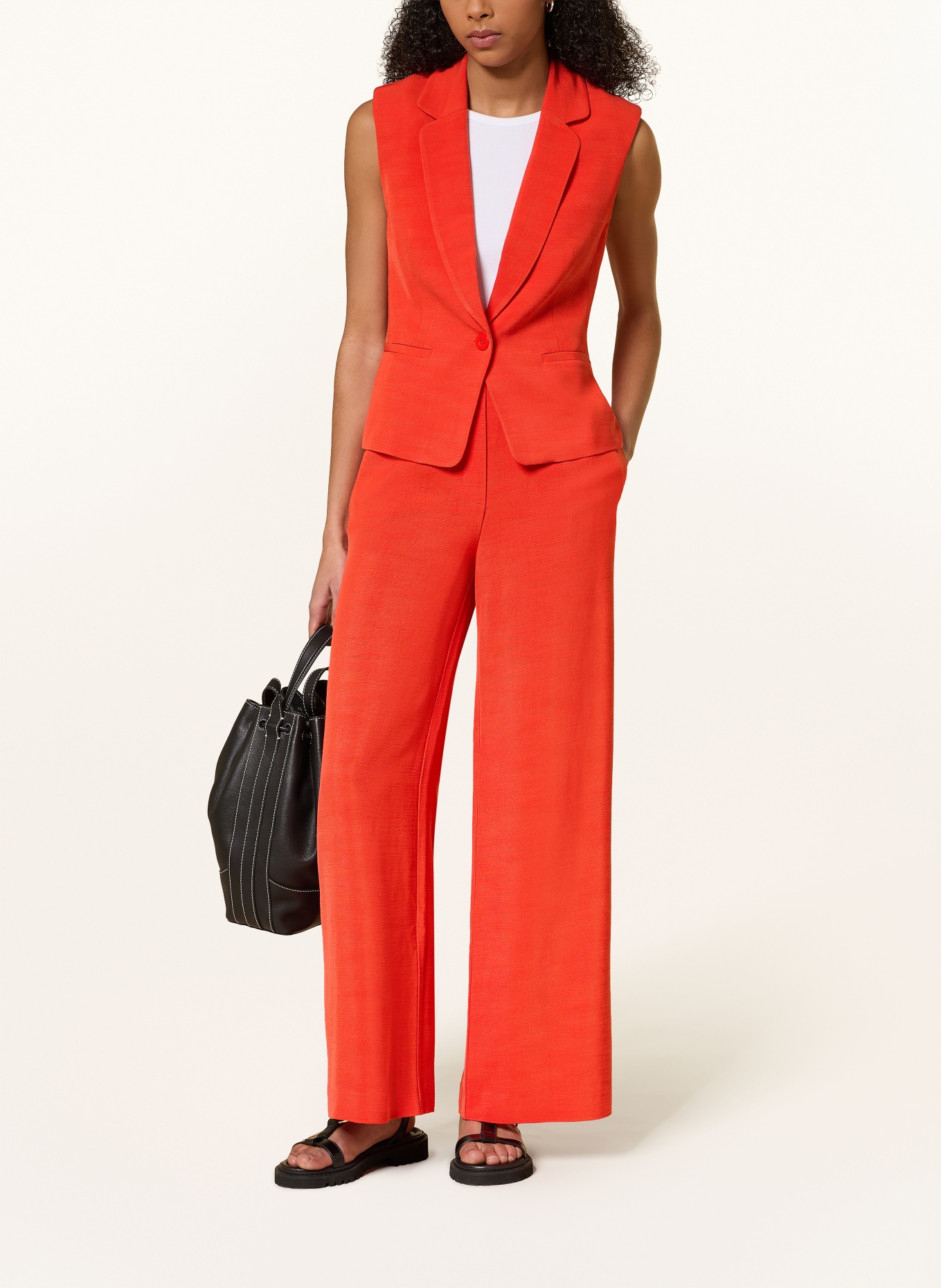 CLAUDIE PIERLOT Marlenehose: ROT