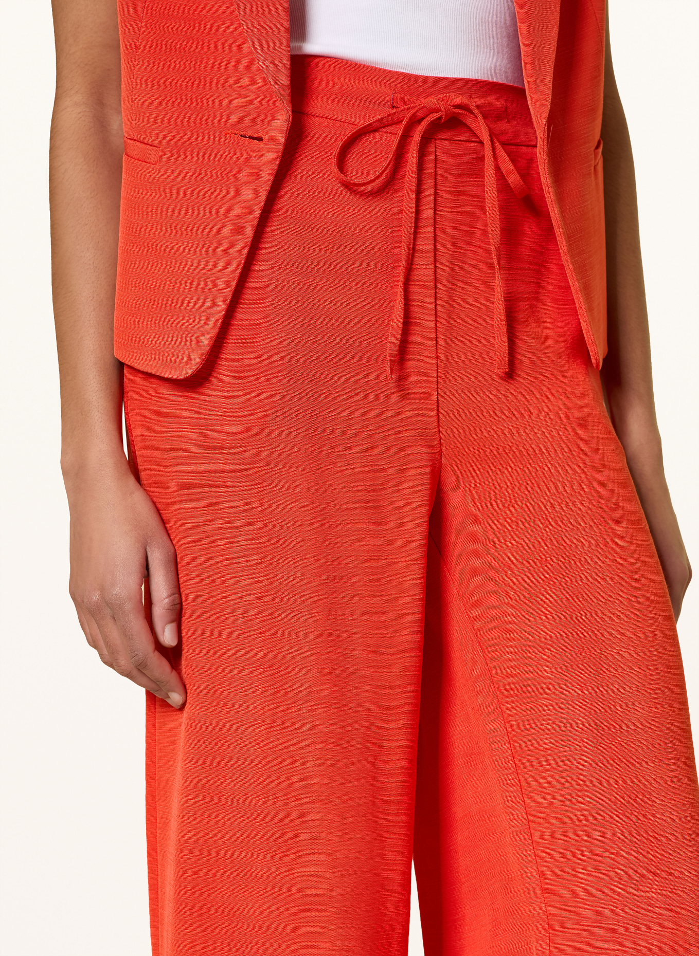 CLAUDIE PIERLOT Marlenehose: ROT