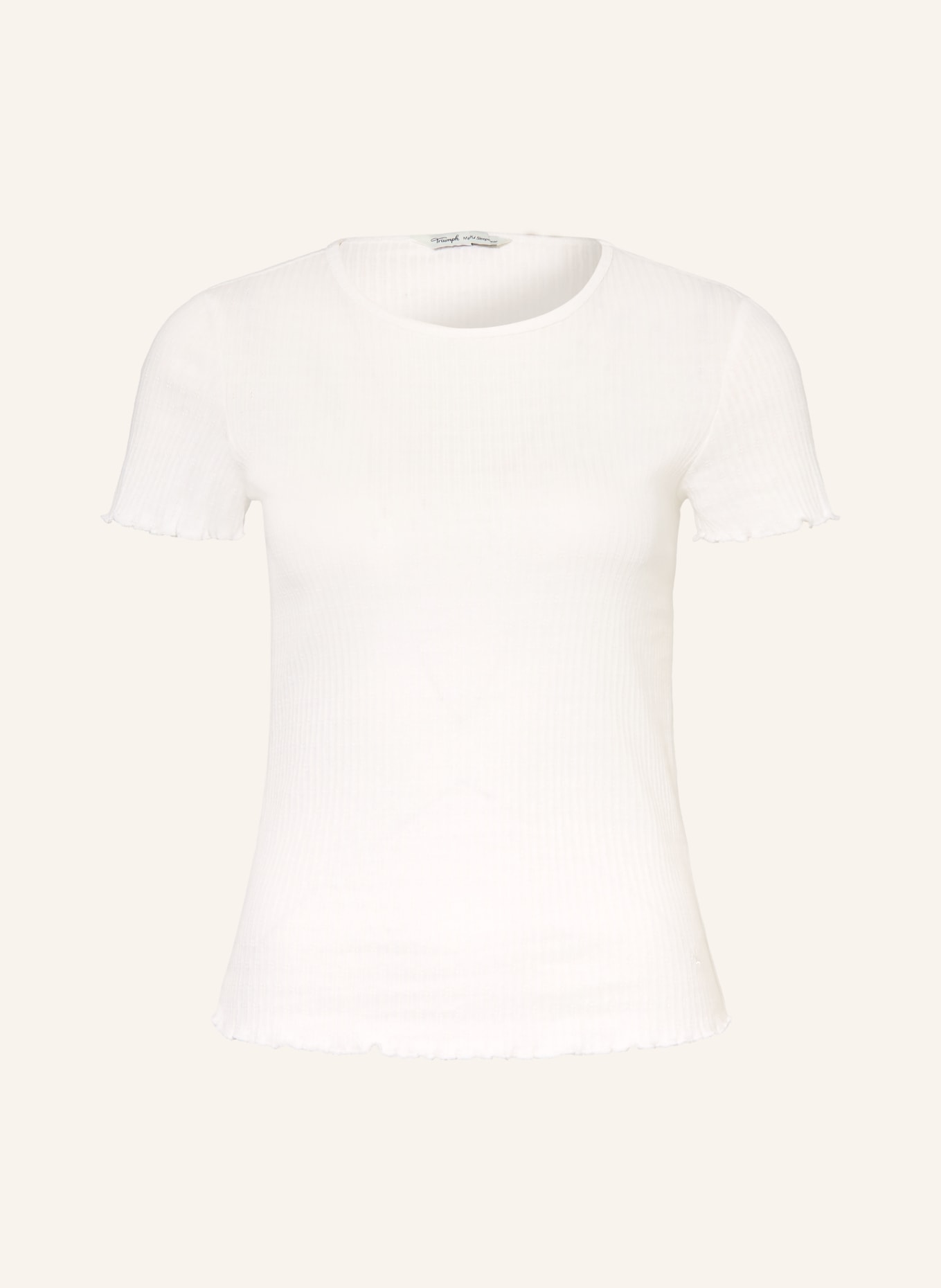 Triumph Lounge shirt MIX &amp; MATCH: WHITE