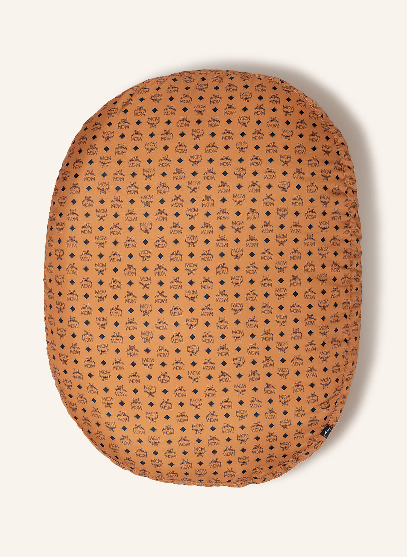 MCM beanbag: BLACK / COGNAC