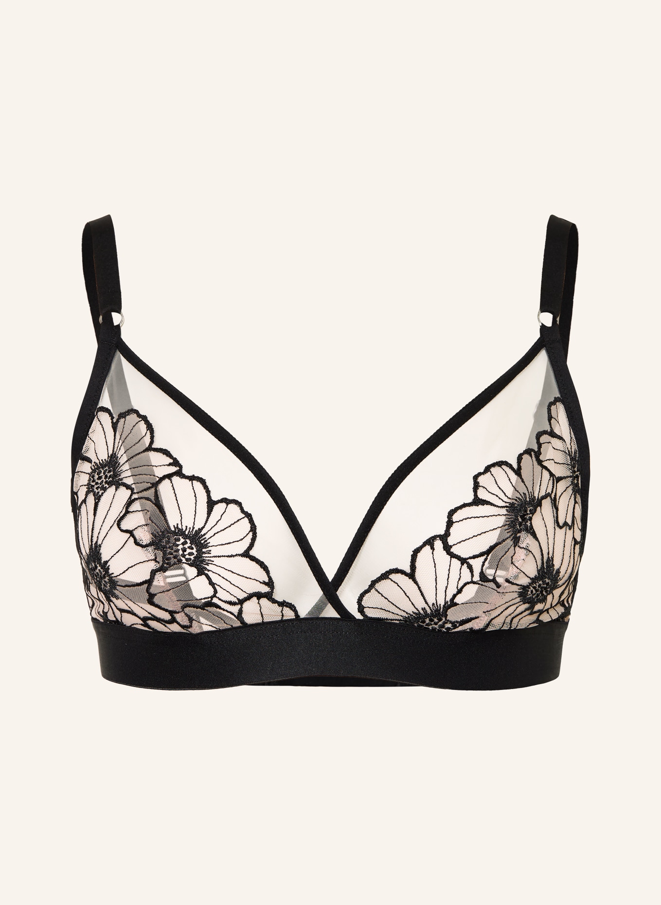 CHANTELLE Soutien-gorge triangle LUSH: NOIR