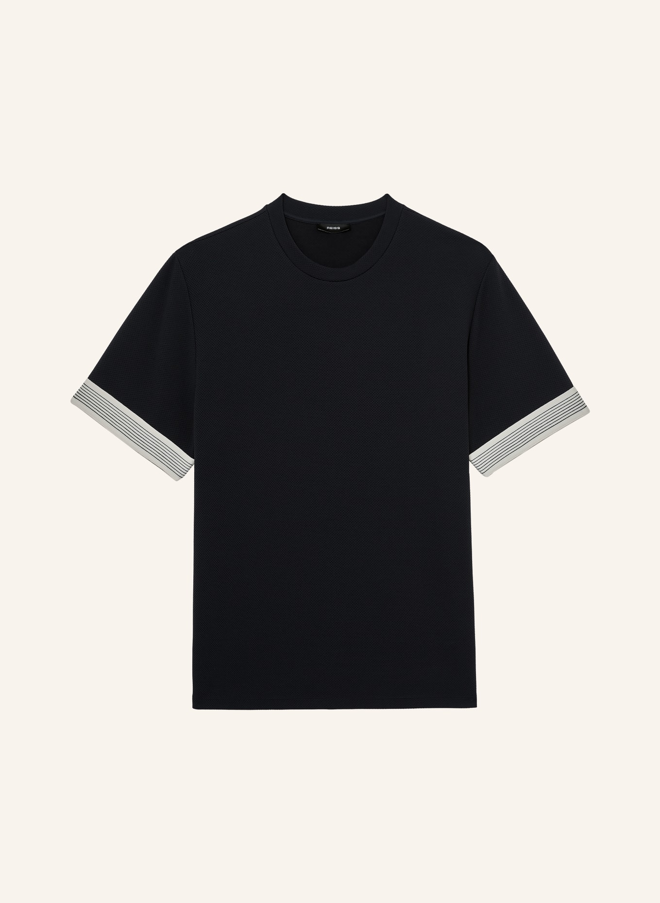REISS T-Shirt ARIES: DUNKELBLAU