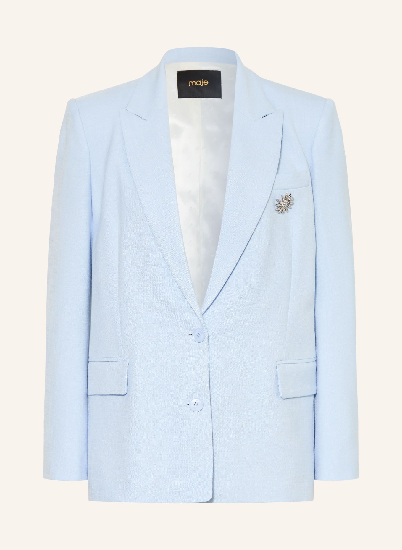 maje Blazer: HELLBLAU