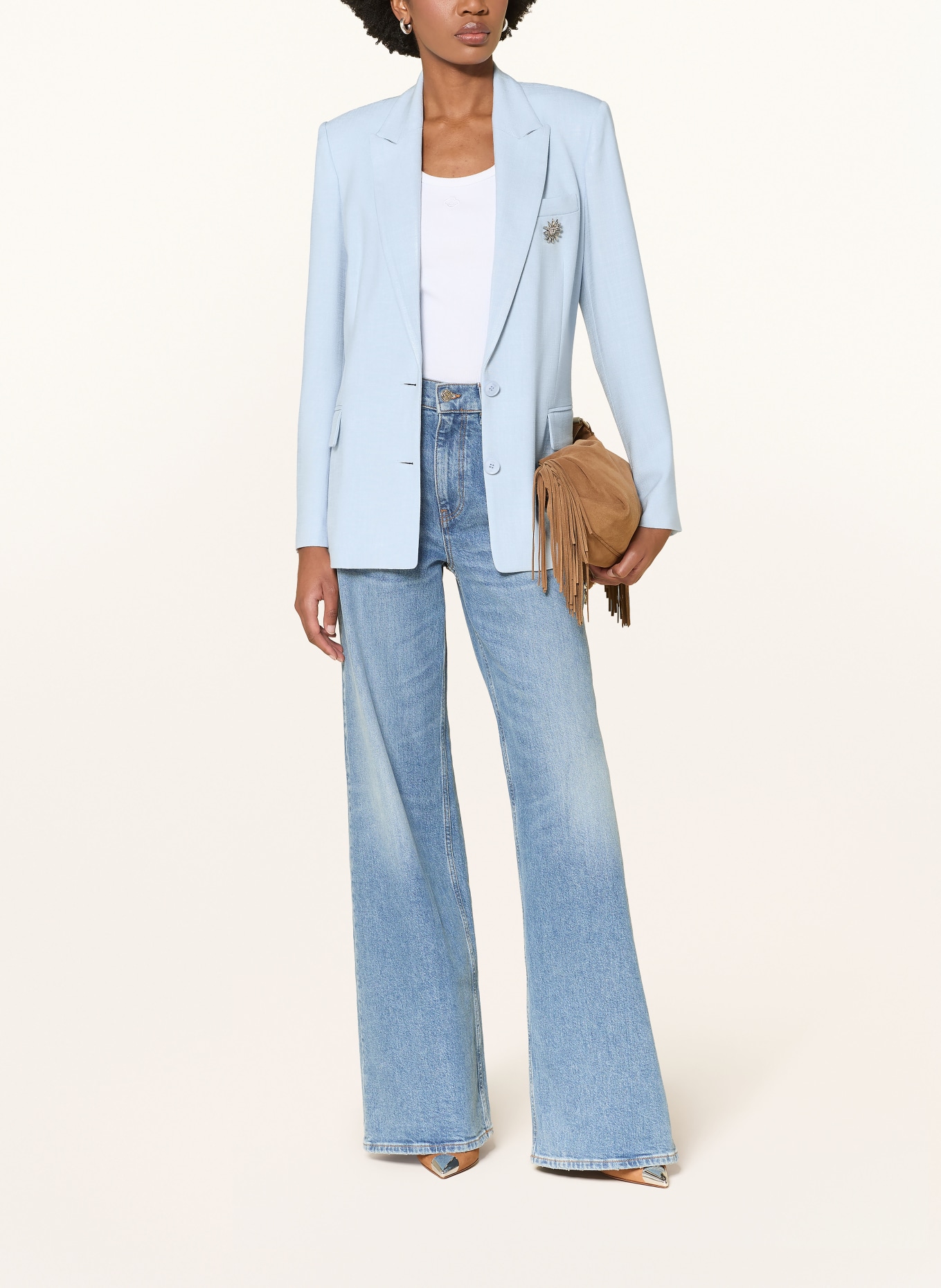 maje Blazer: HELLBLAU