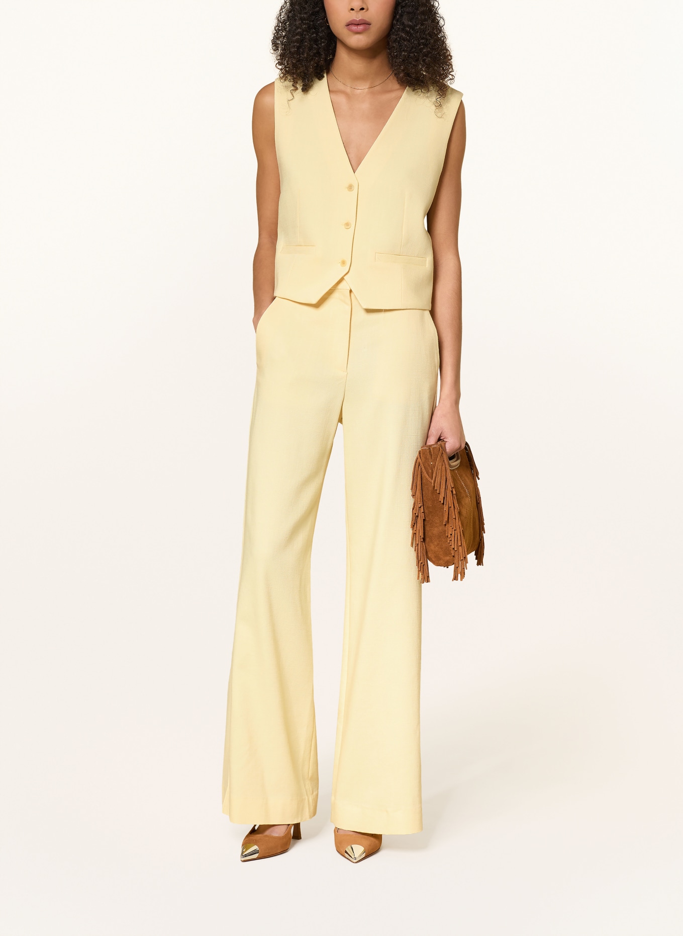 maje kamizelka: JASNOŻÓŁTY