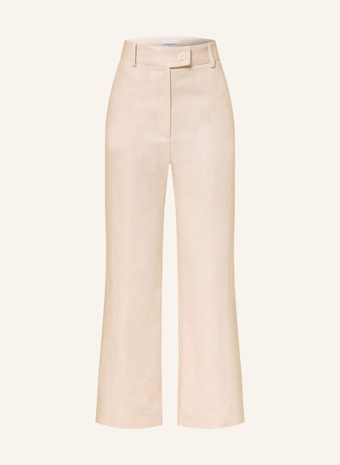 CLAUDIE PIERLOT Culotte mit Leinen: BEIGE