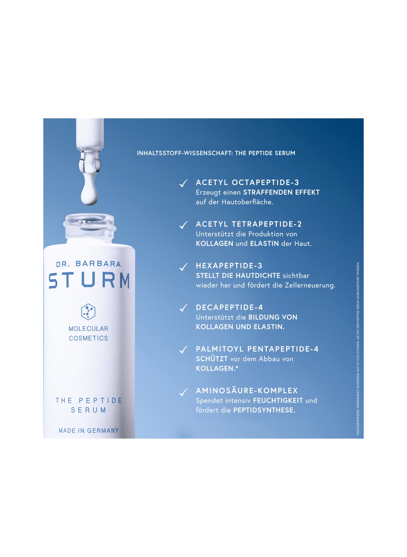 DR. BARBARA STURM THE PEPTIDE SERUM