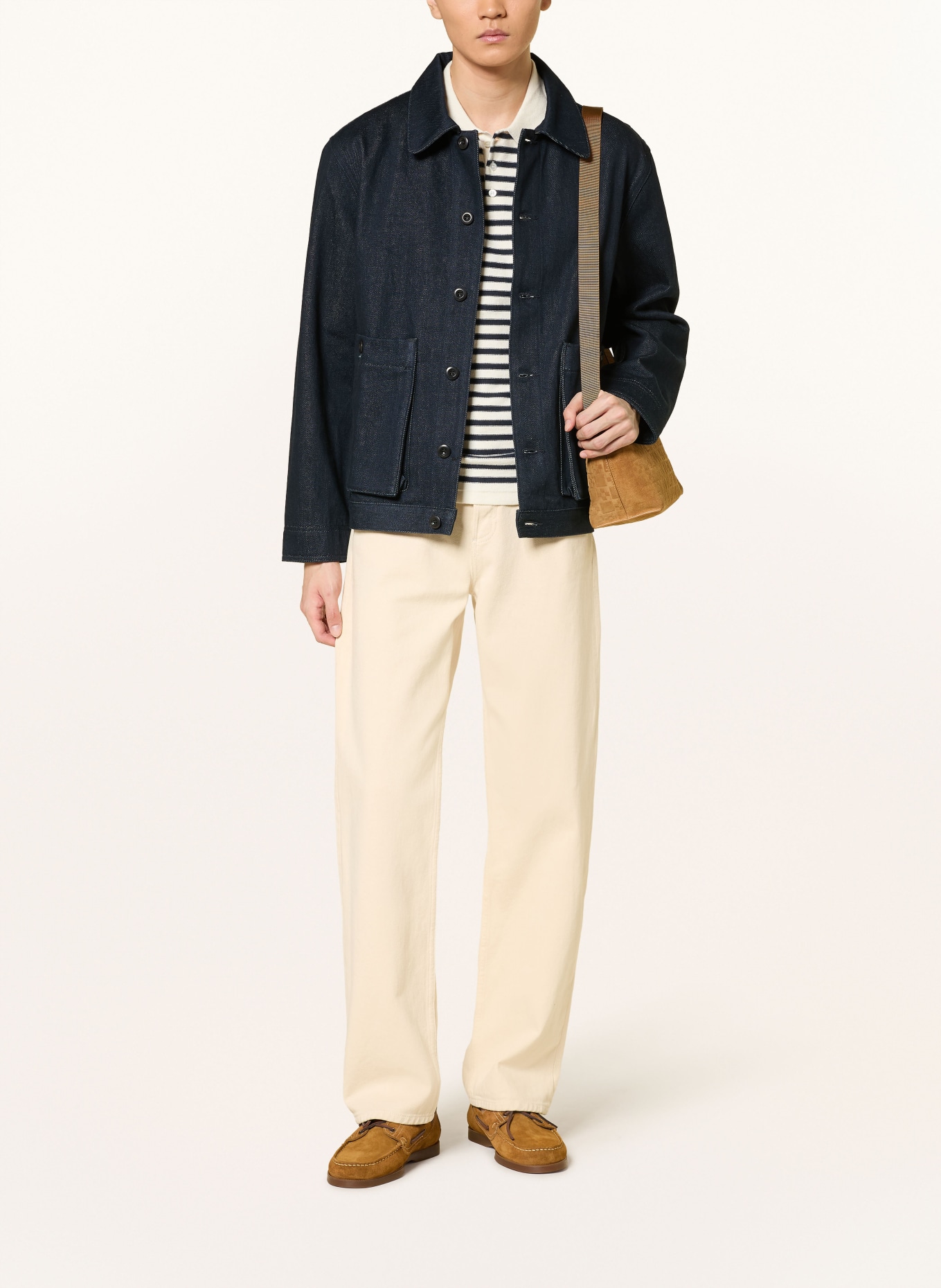 SANDRO Jeansjacke: 44 NAVY BLUE