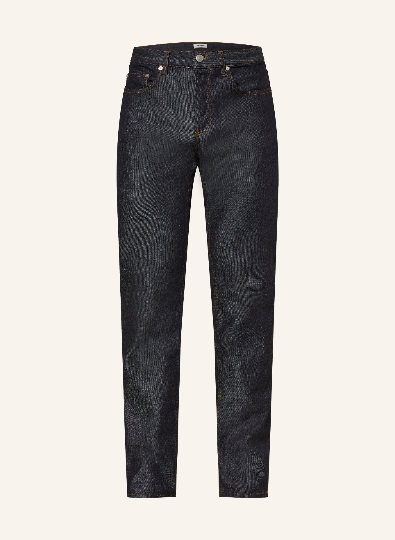 SANDRO Jeans Slim Fit: BRUT RAW-DENIM