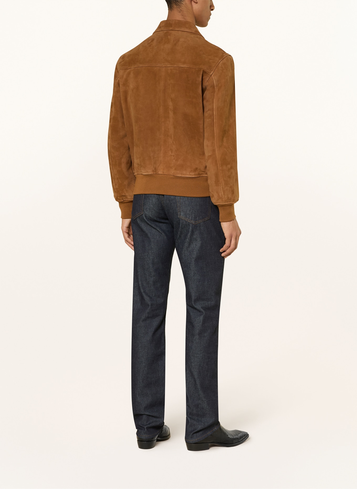 SANDRO Jeans Slim Fit: BRUT RAW-DENIM