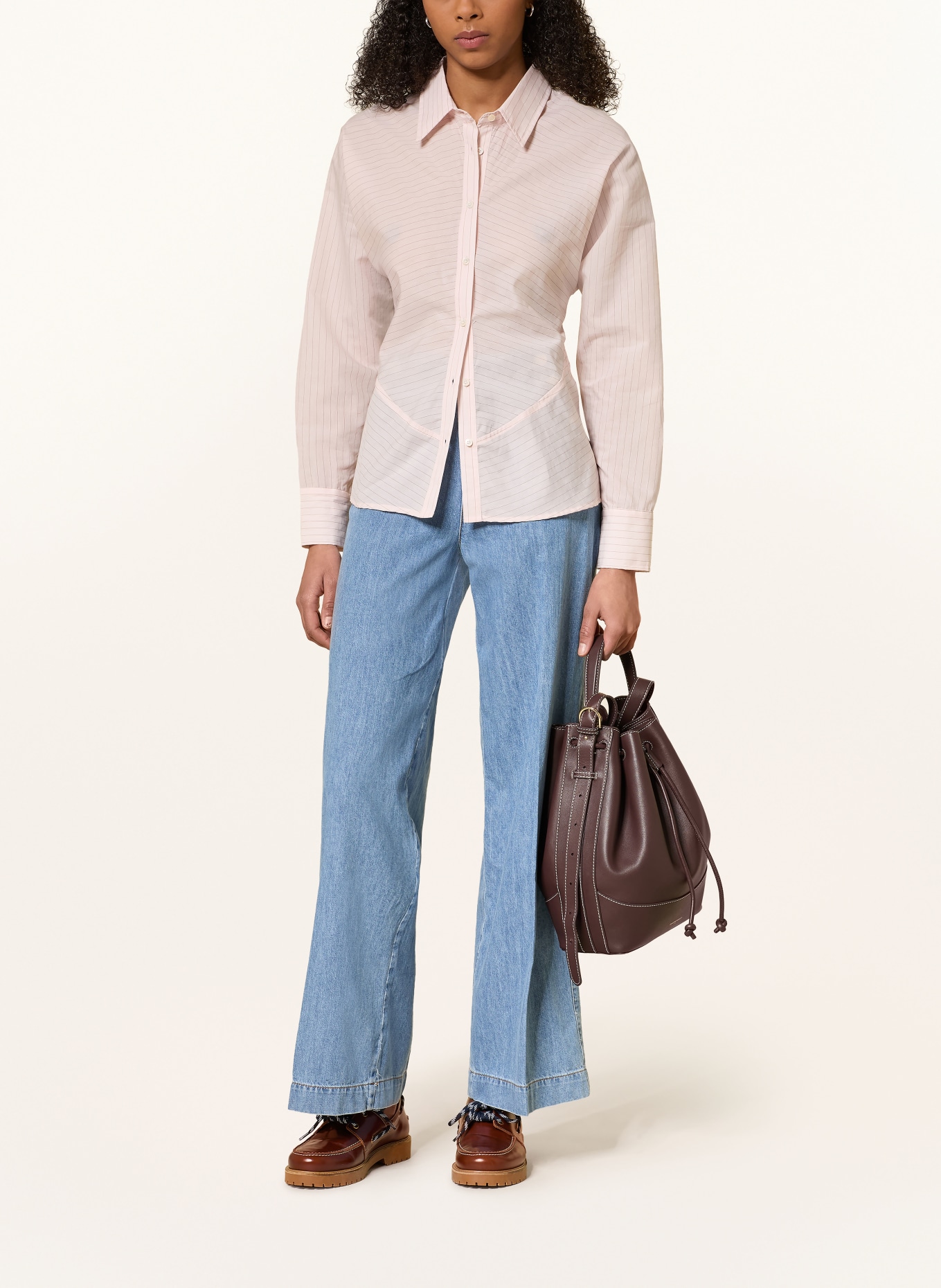 CLAUDIE PIERLOT Hemdbluse: HELLROSA