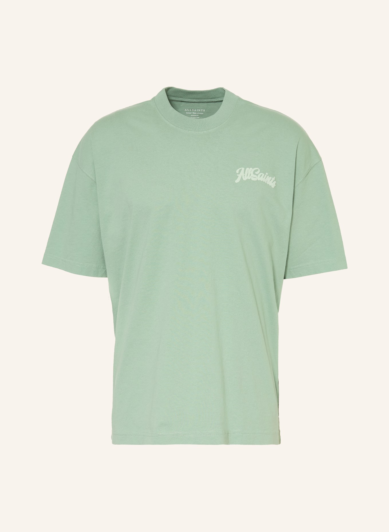 ALLSAINTS T-Shirt ODYSSEY: MINT / HELLGRÜN