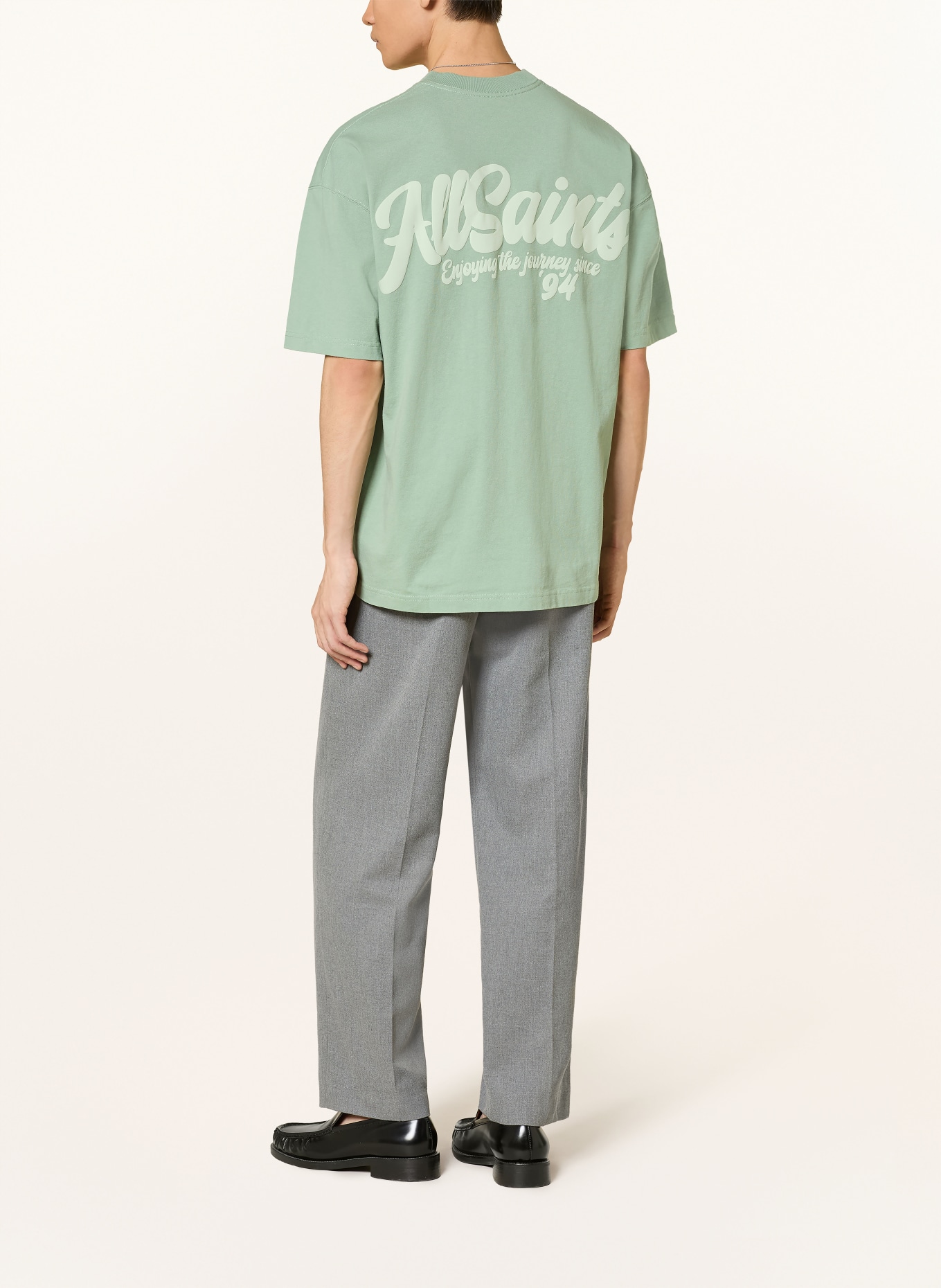 ALLSAINTS T-Shirt ODYSSEY: MINT / HELLGRÜN