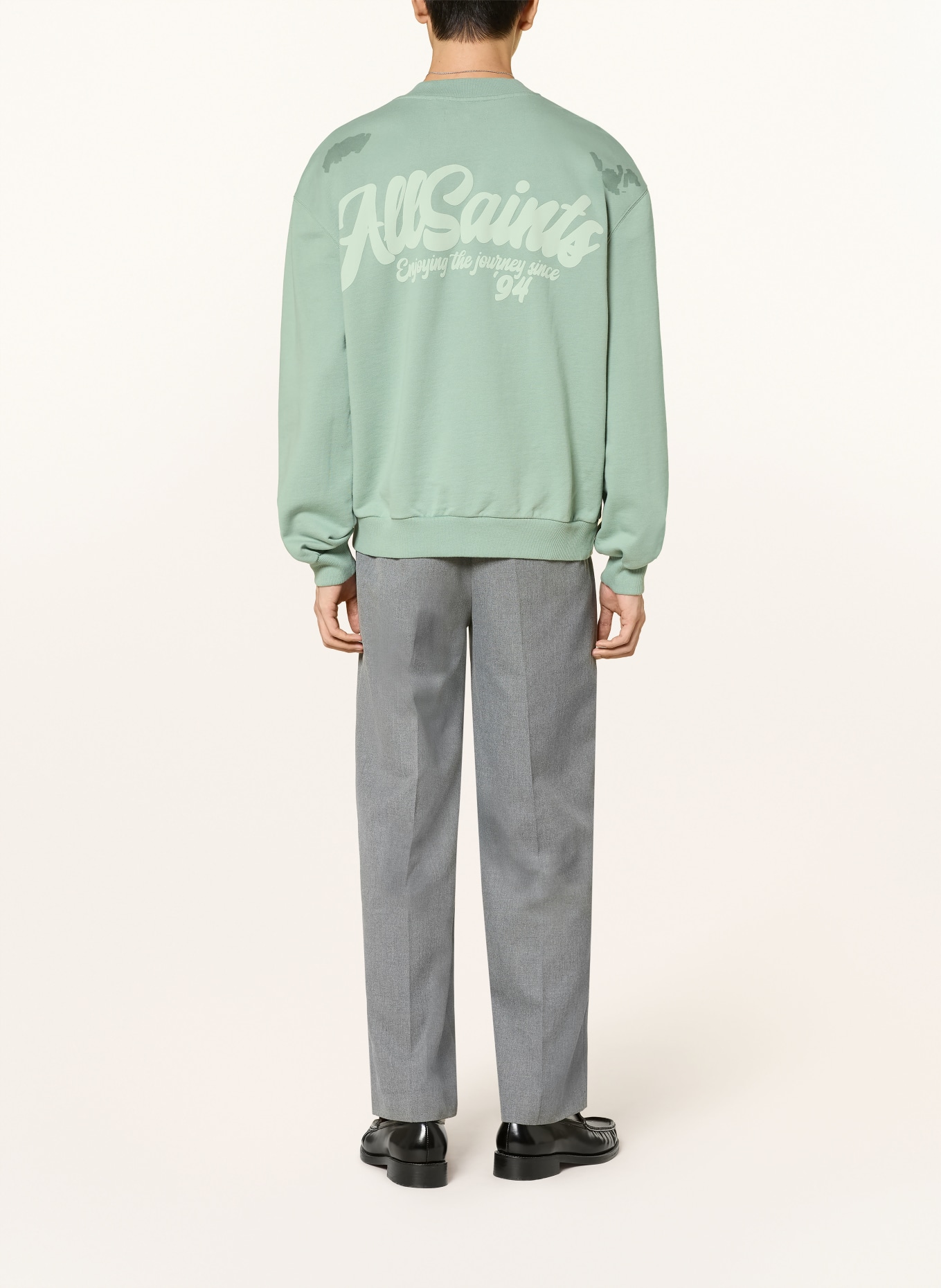 ALLSAINTS Sweatshirt ODYSSEY: MINT / HELLGRÜN