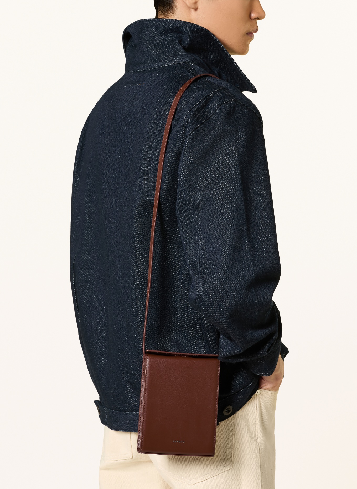 SANDRO Umhängetasche: BRAUN