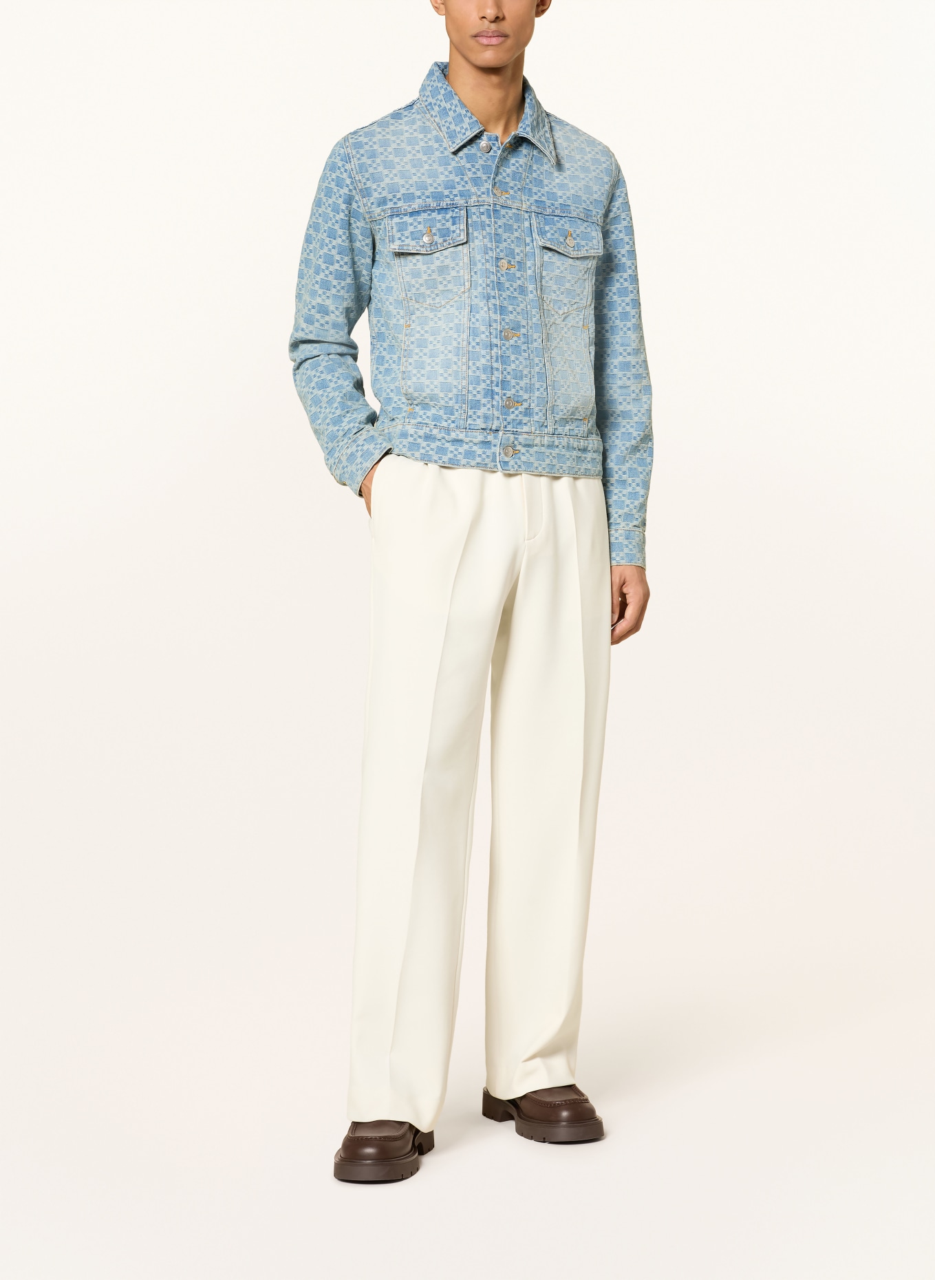 SANDRO Jeansjacke: 40 SKY BLUE