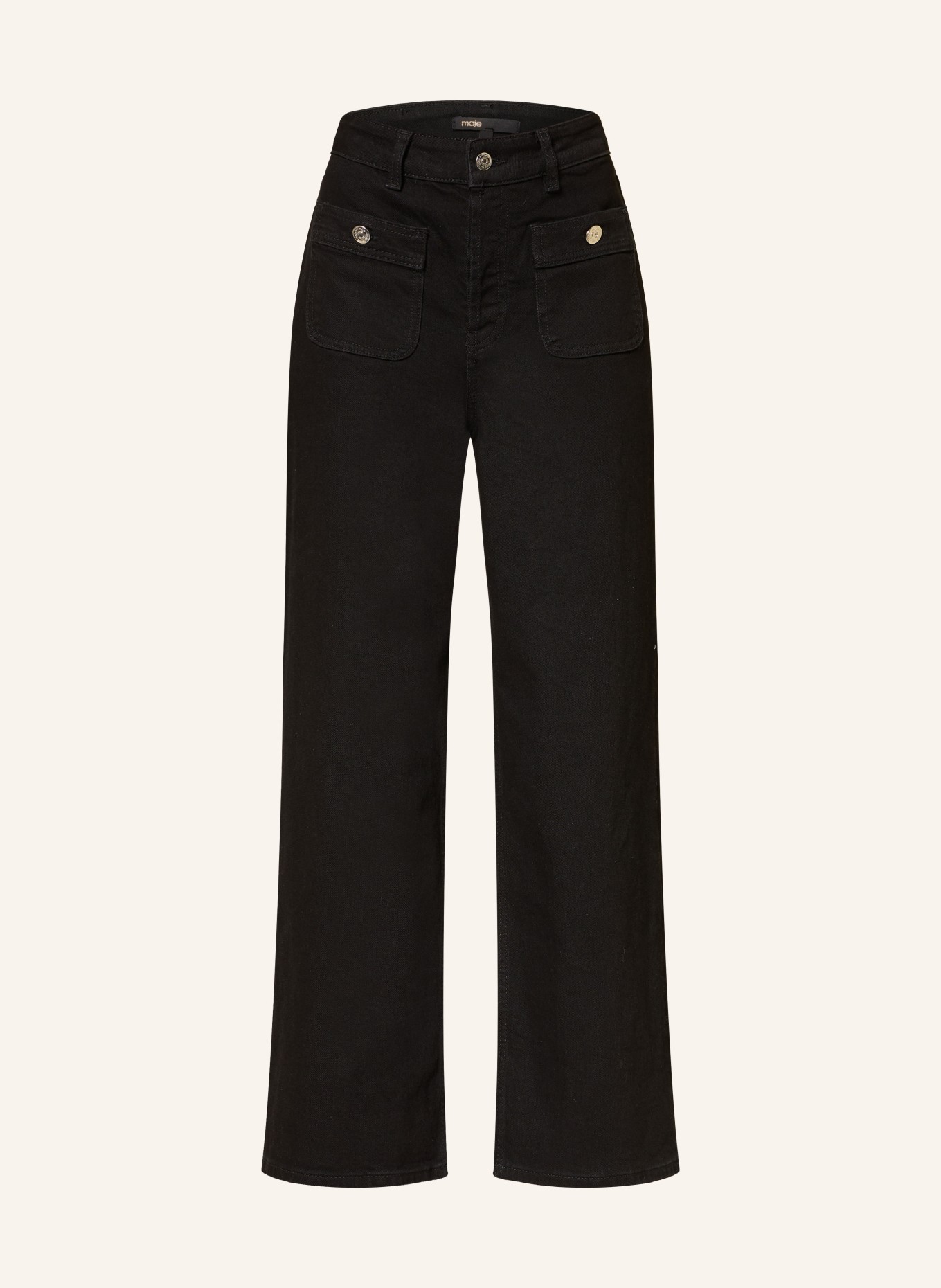 maje Straight Jeans: 2517 BLACK