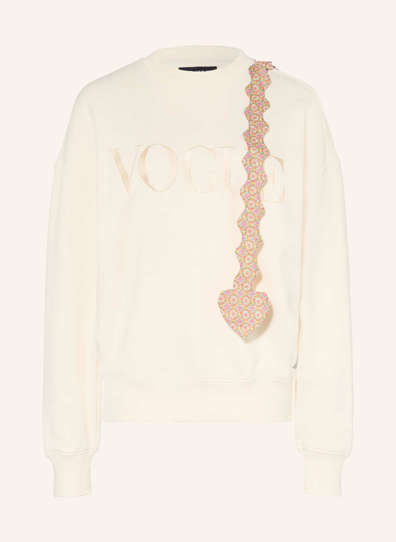 VOGUE COLLECTION Sweatshirt: ECRU