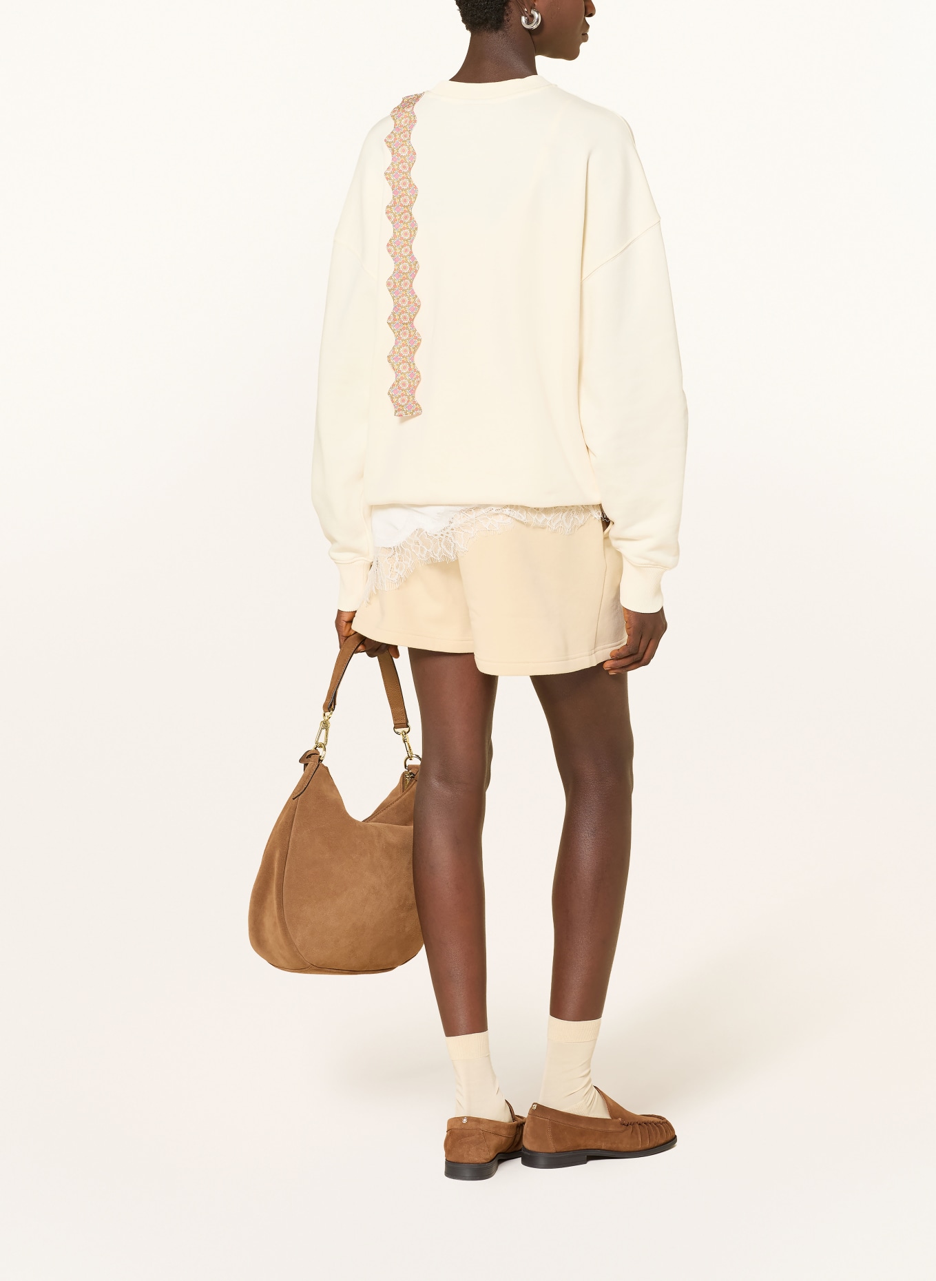 VOGUE COLLECTION Sweatshirt: ECRU