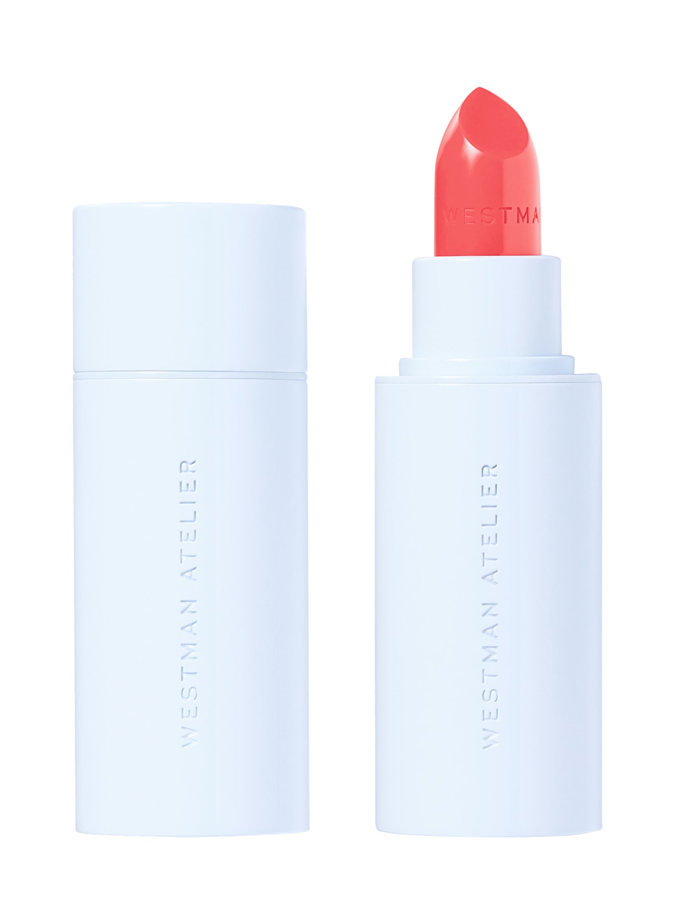 WESTMAN ATELIER HYDROBALM TINTED LIPSTICK: JUICE – SHEER CORAL FLUSH