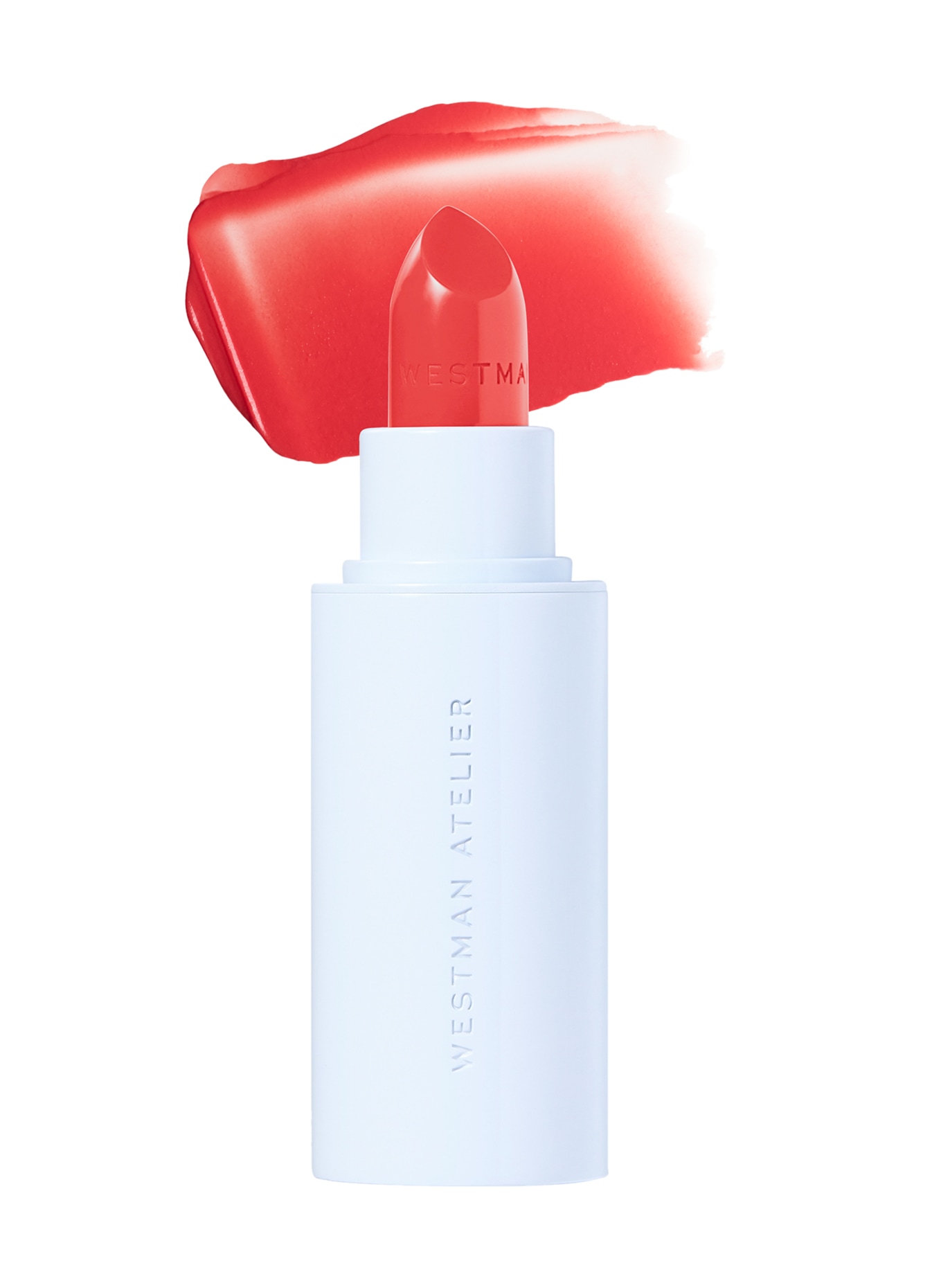 WESTMAN ATELIER HYDROBALM TINTED LIPSTICK: POP – SHEER DEEP CORAL