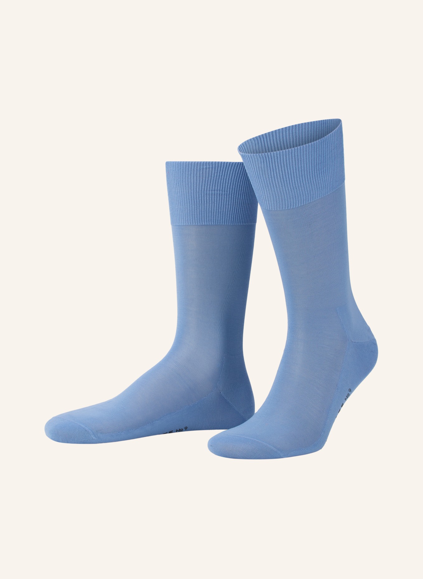 FALKE Sokken LUXURY NO. 9: 6543 BLEUE