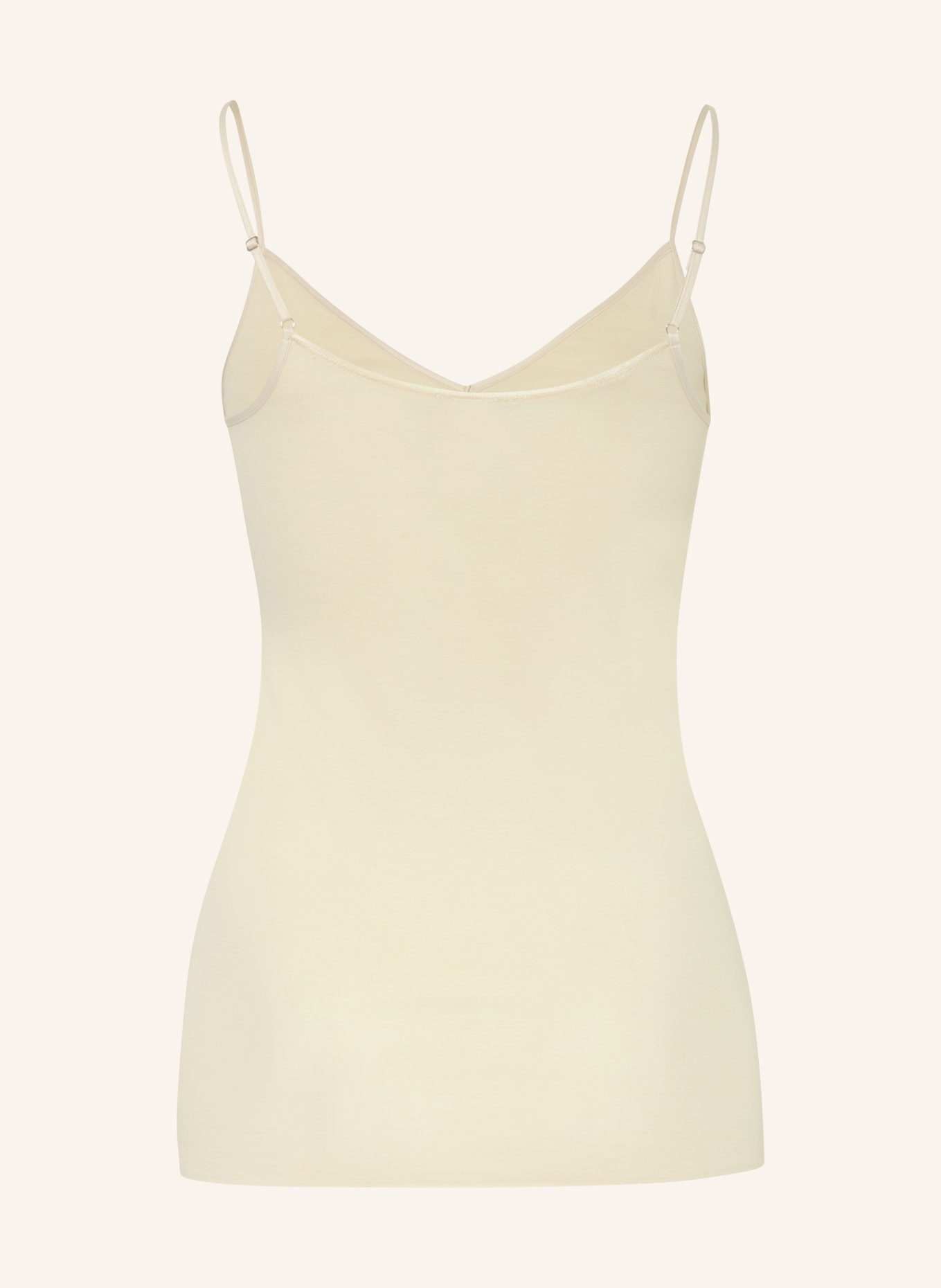 HANRO Top COTTON SEAMLESS: JASNOBRĄZOWY