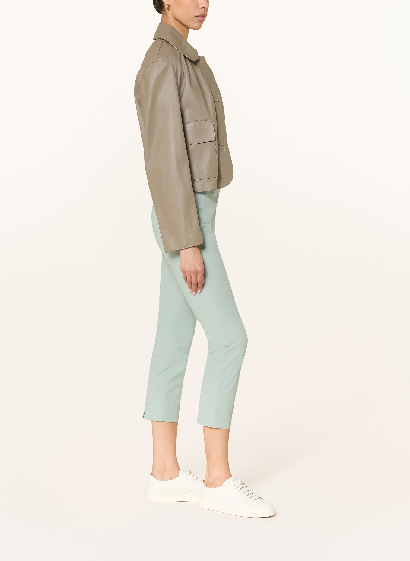 RAFFAELLO ROSSI Hose PENNY 6/8: HELLGRÜN