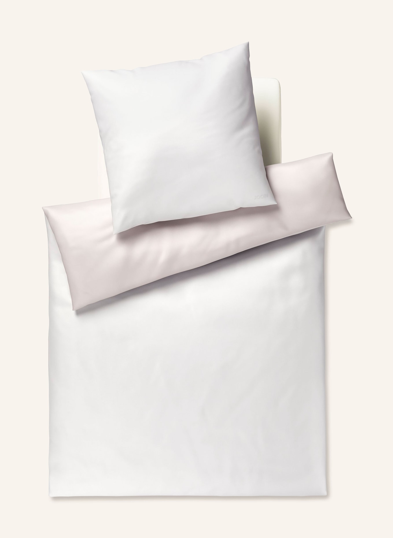 JOOP! Bettwäsche PATTERN zum Wenden: HELLBRAUN