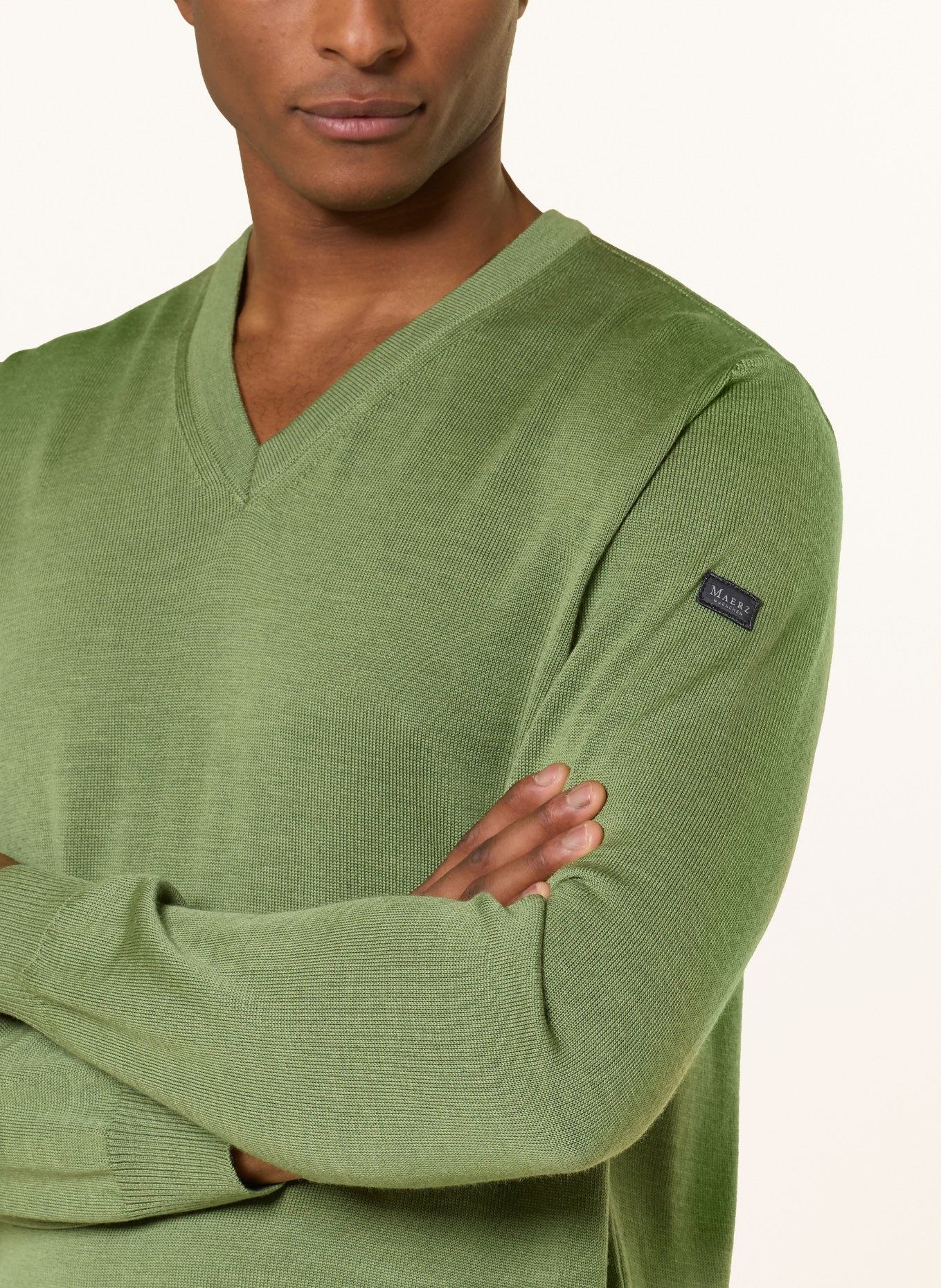 MAERZ MUENCHEN Pullover: GRÜN