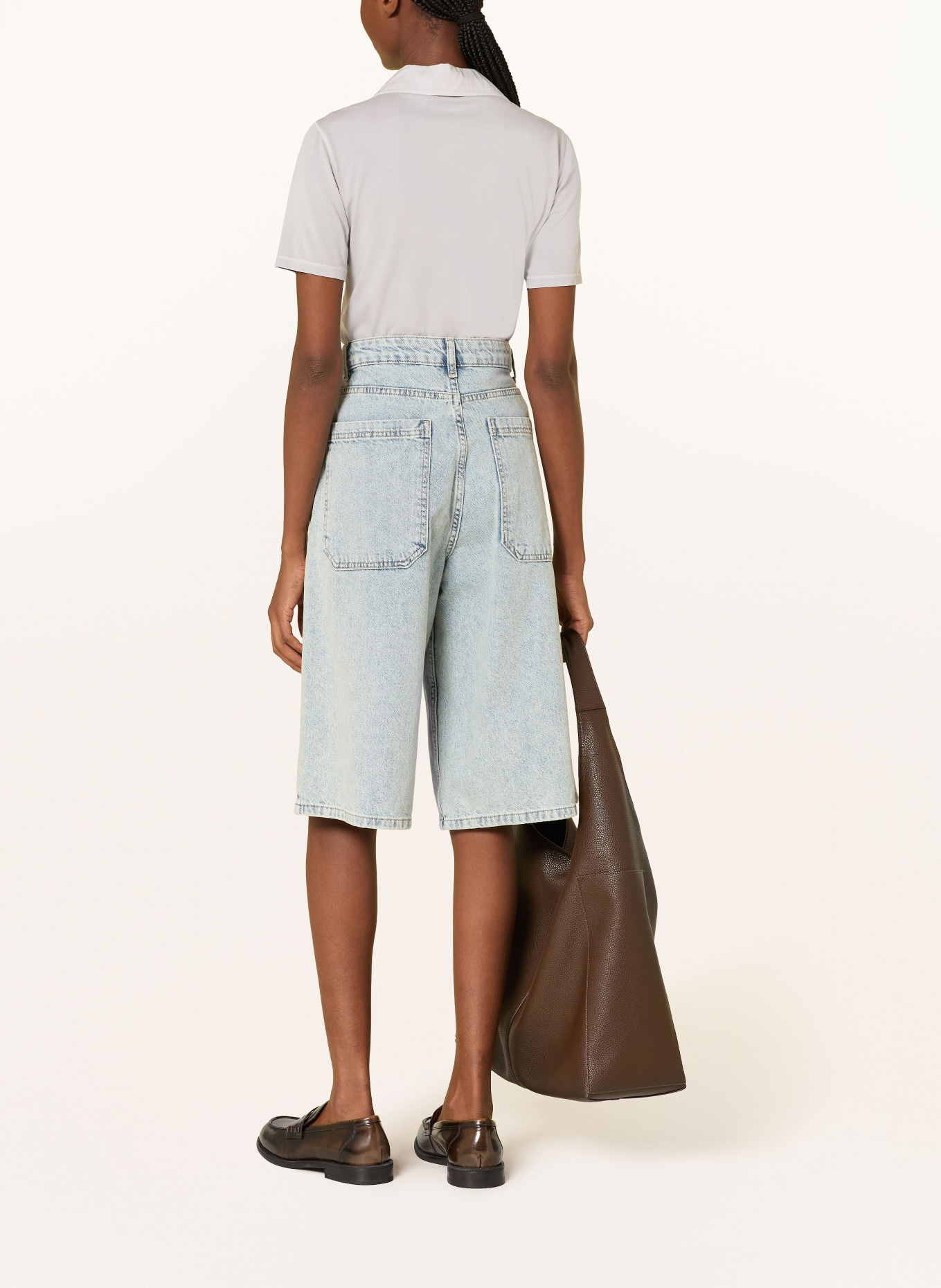 Marc O'Polo Jersey-Poloshirt: HELLBLAU