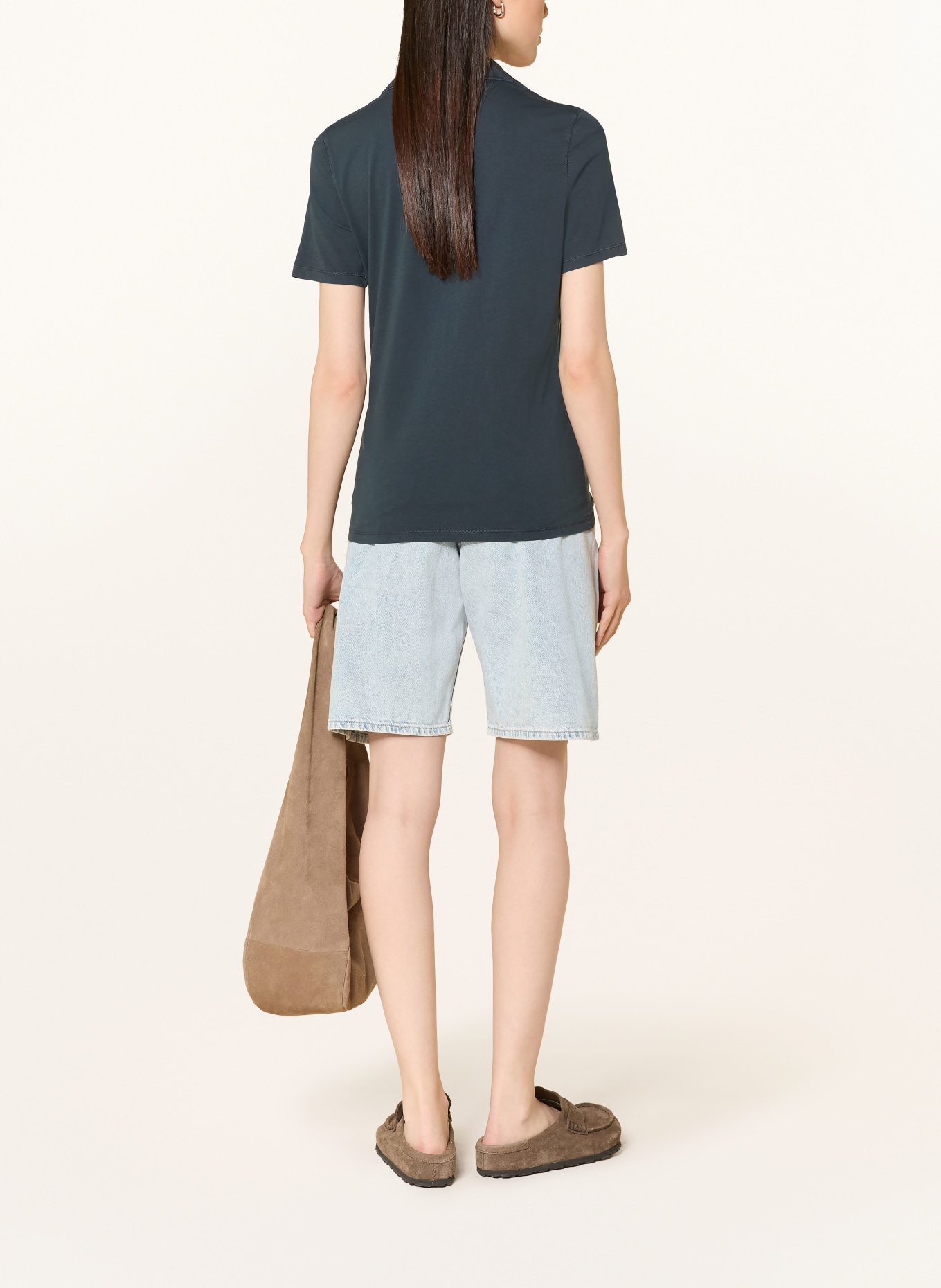 Marc O'Polo Jersey-Poloshirt: DUNKELBLAU