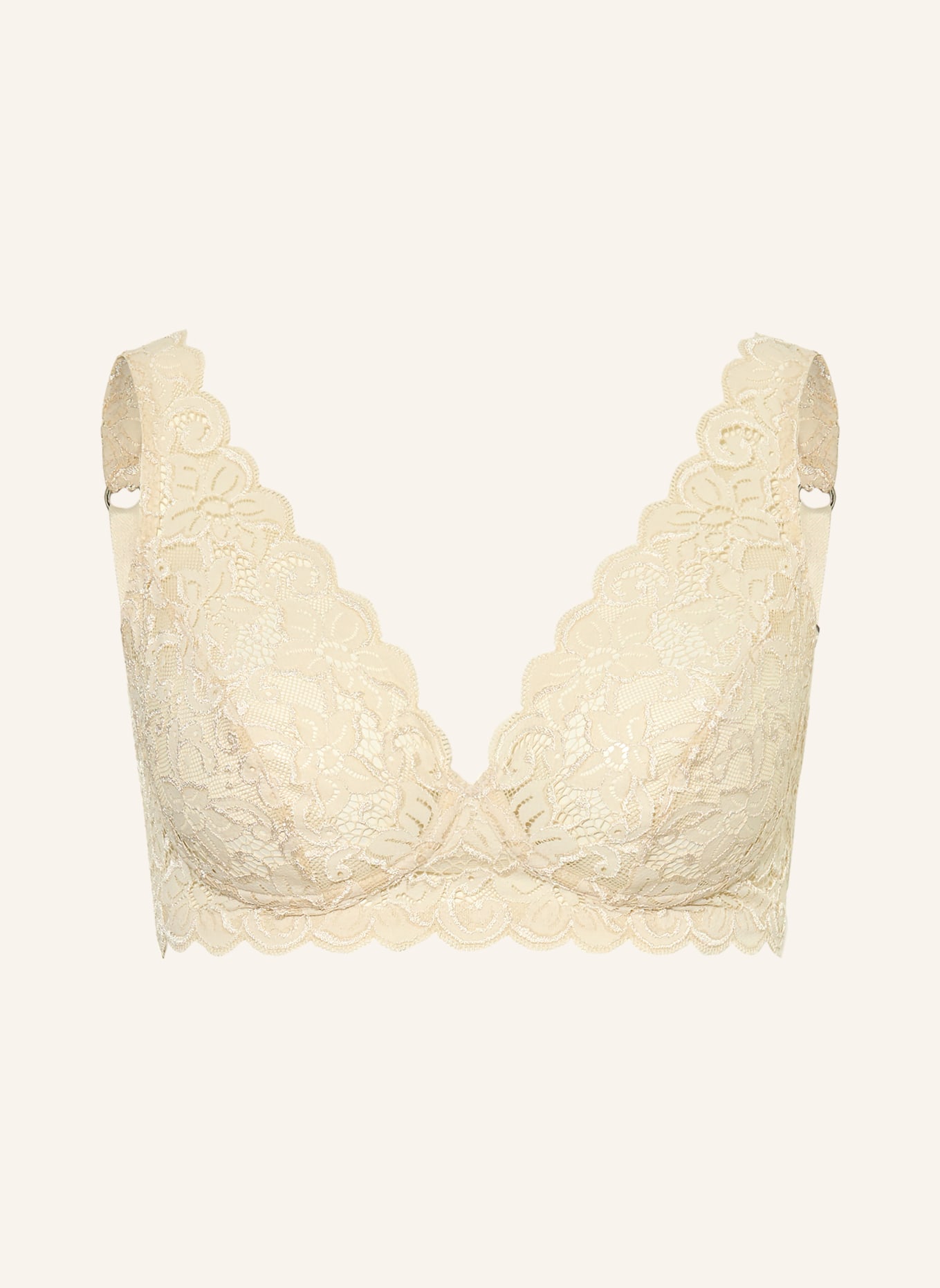 HANRO Biustonosz trójkątny MOMENTS: ECRU