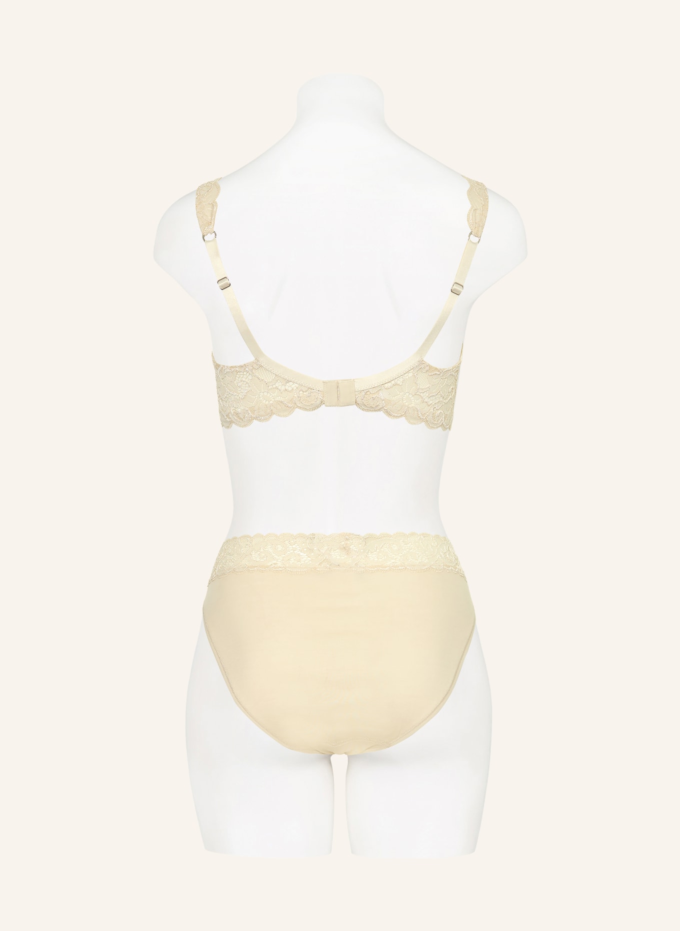 HANRO Biustonosz trójkątny MOMENTS: ECRU