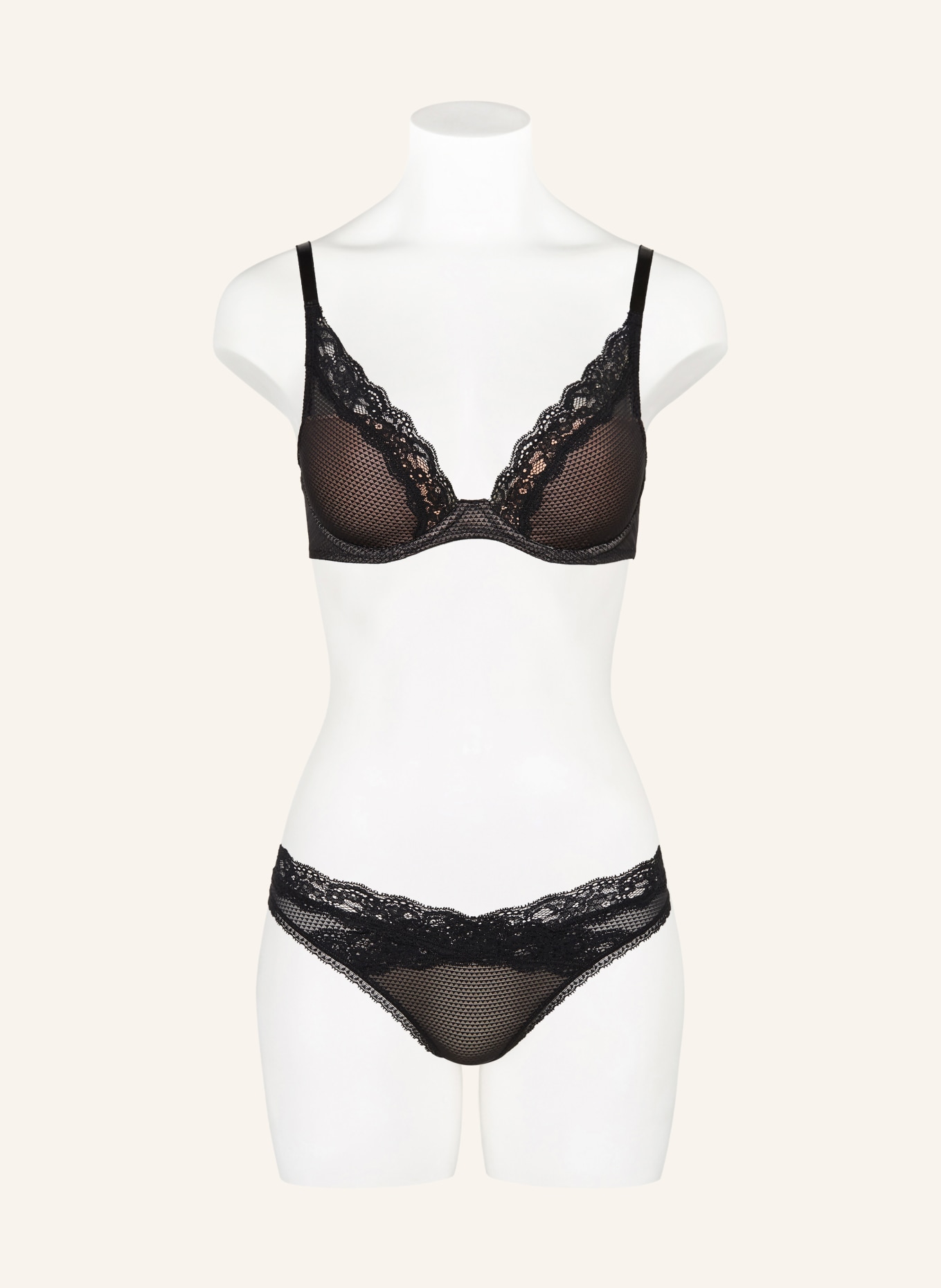 Passionata Biustonosz usztywniany BROOKLYN: CZARNY