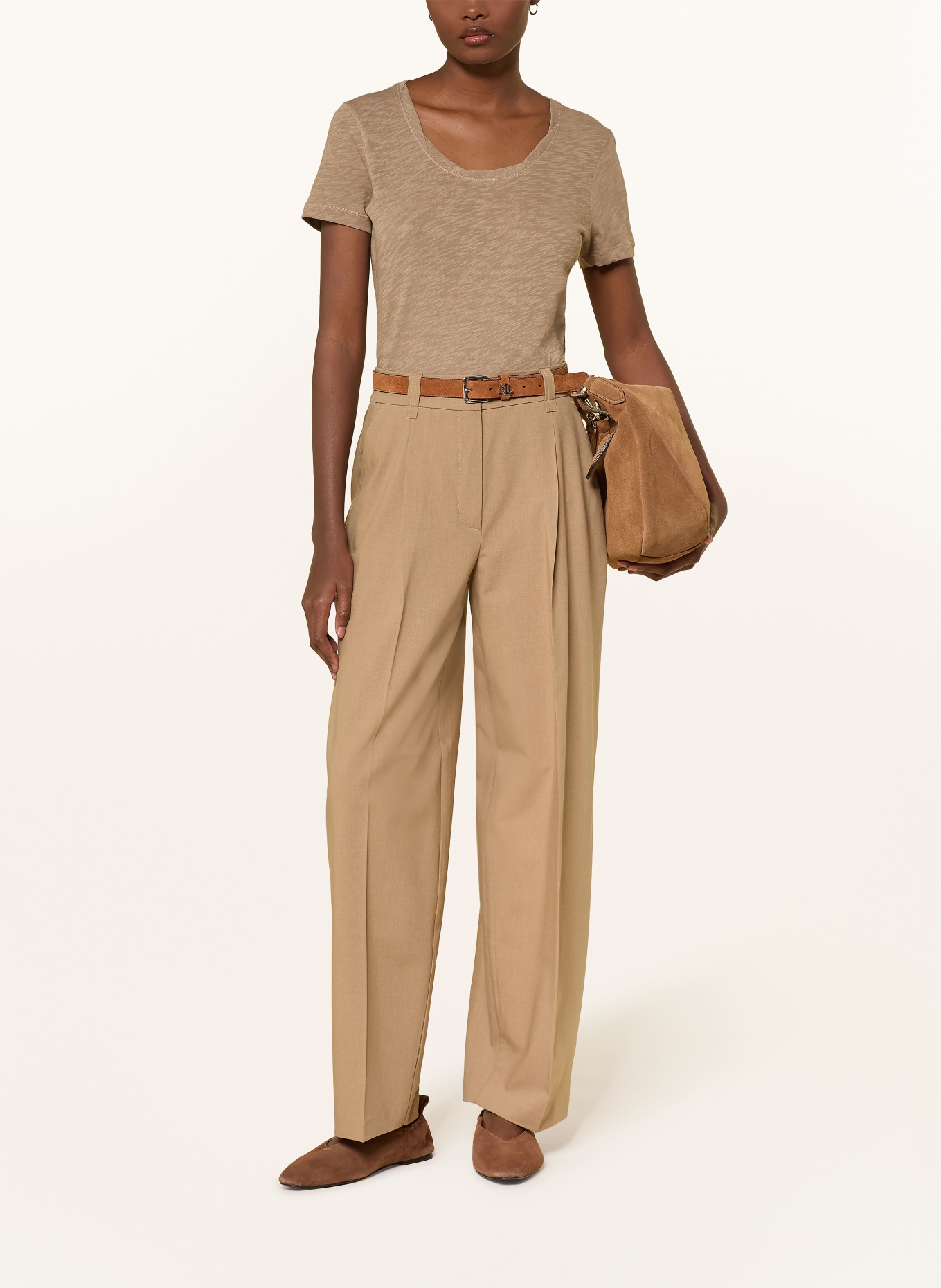 Marc O'Polo T-Shirt: BEIGE