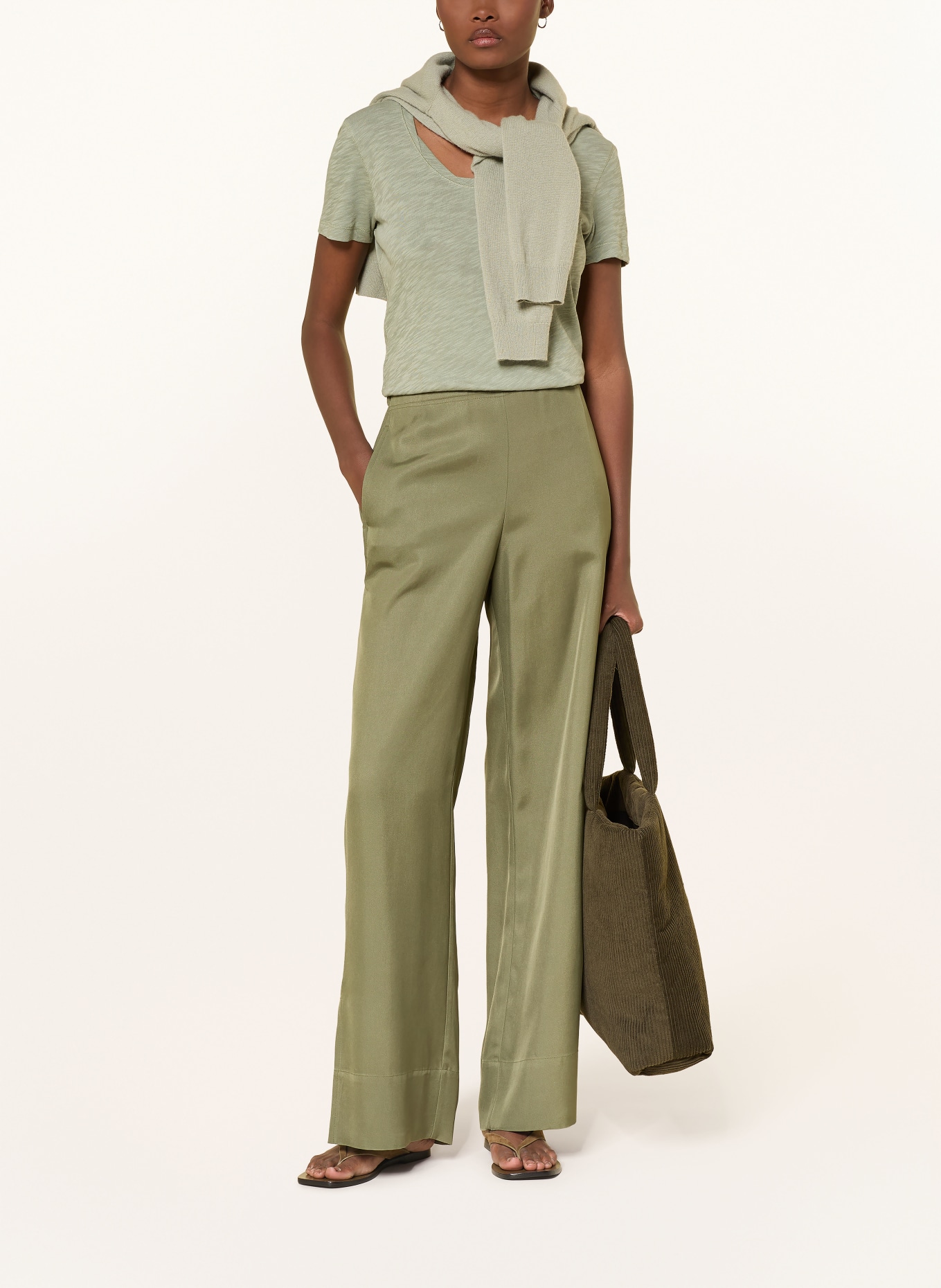 Marc O'Polo T-Shirt: HELLGRÜN