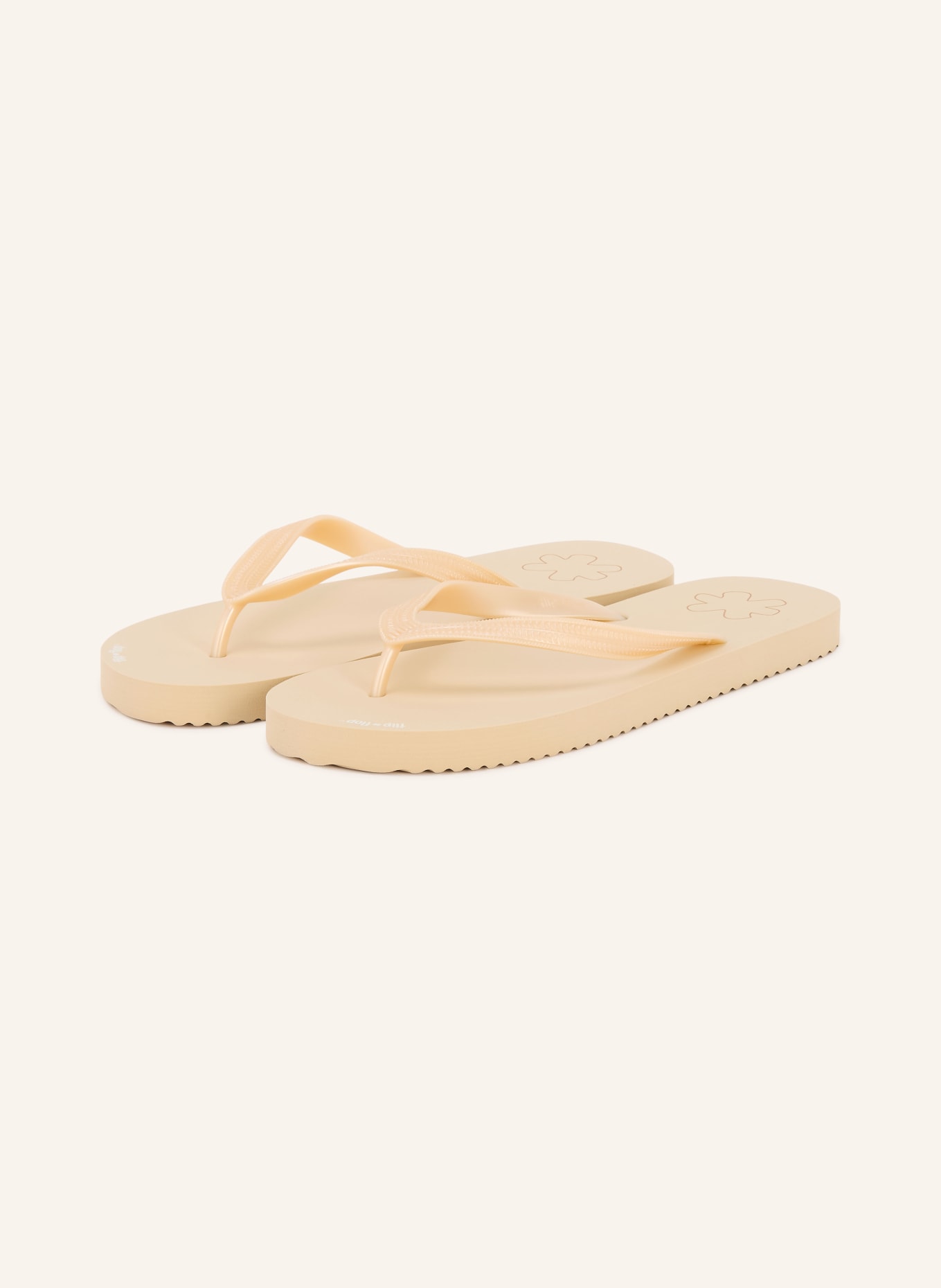 flip*flop Zehentrenner ORIGINALS METALLIC: BEIGE