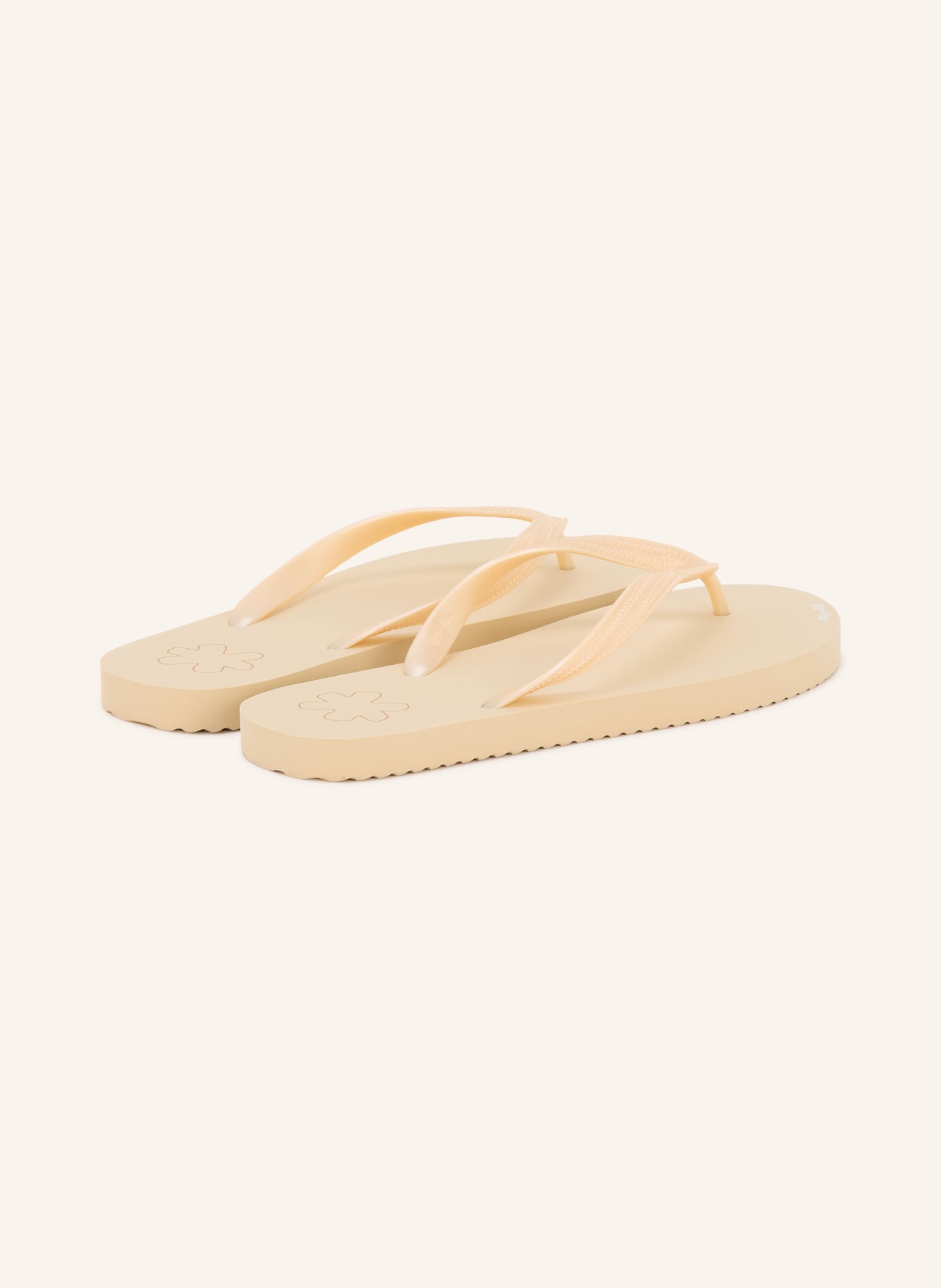 flip*flop Zehentrenner ORIGINALS METALLIC: BEIGE
