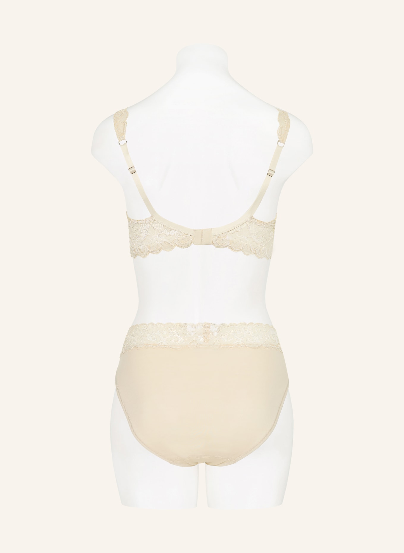 HANRO Slip MOMENTS: ÉCRU