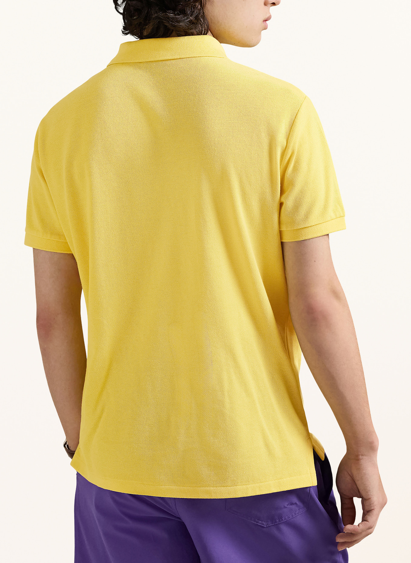 POLO RALPH LAUREN Piqué-Poloshirt Slim Fit: GELB