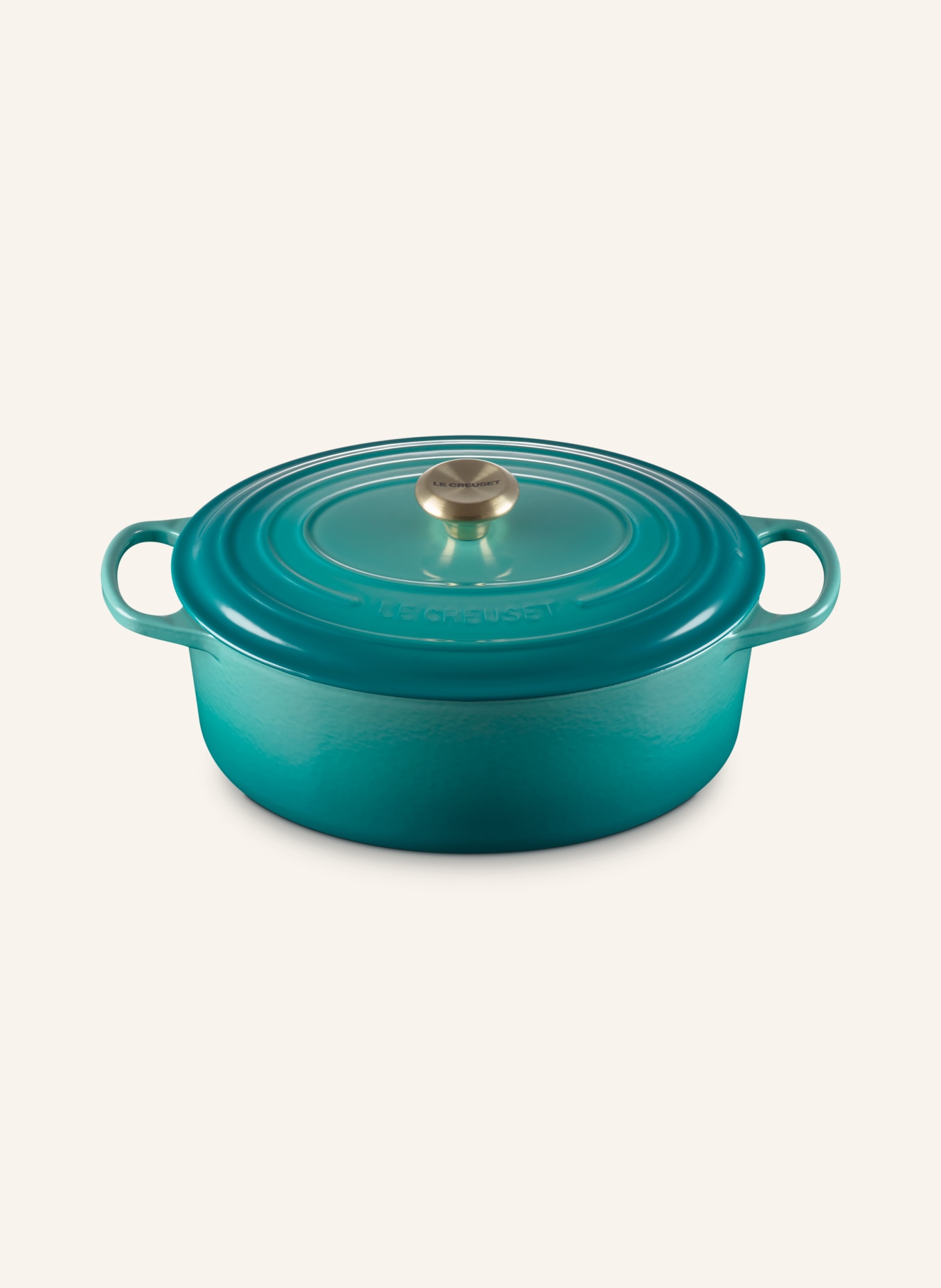 LE CREUSET Braadpan SIGNATURE: Bleu Riviera