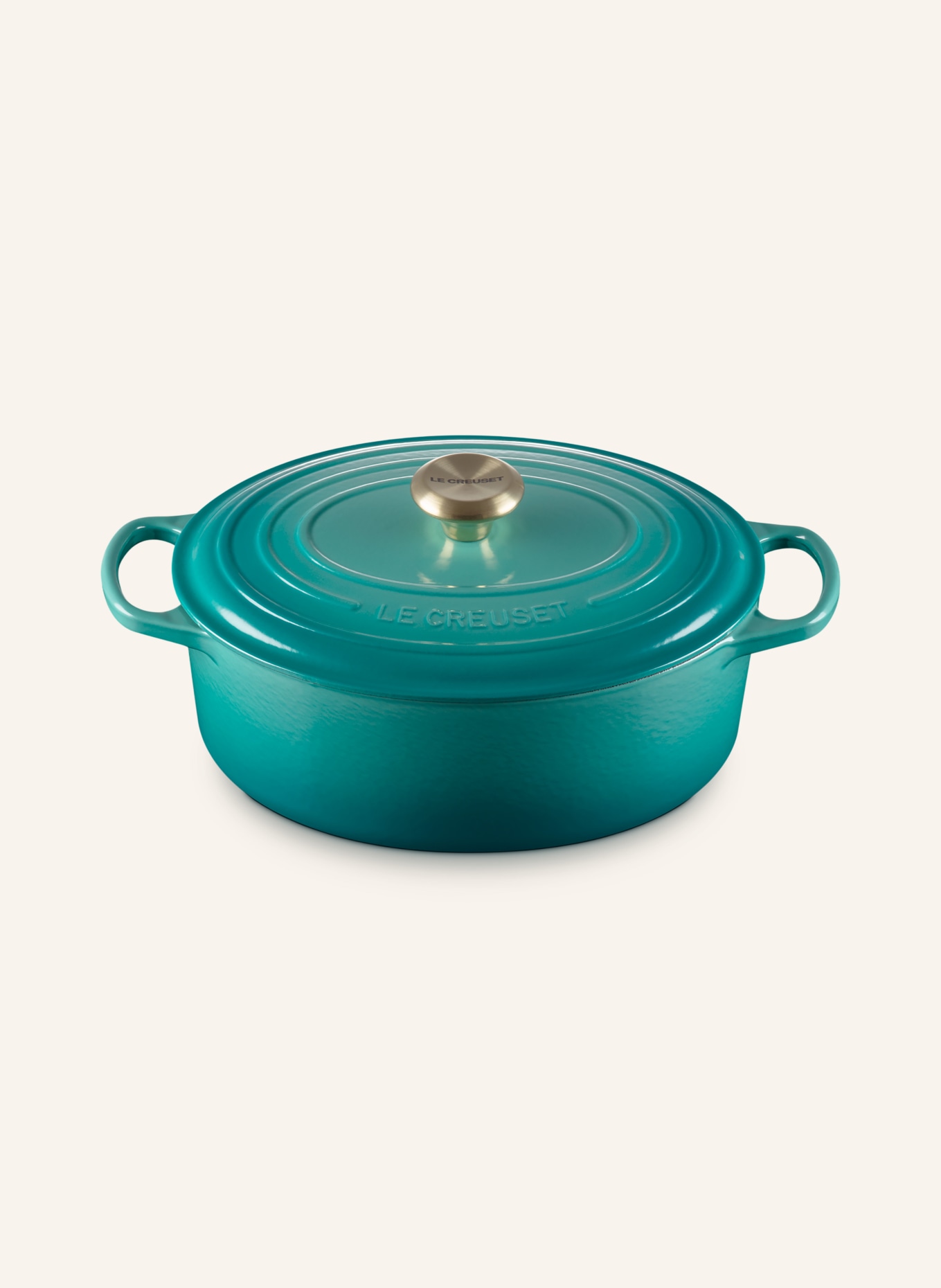 LE CREUSET Roasting pan SIGNATURE: Bleu Riviera