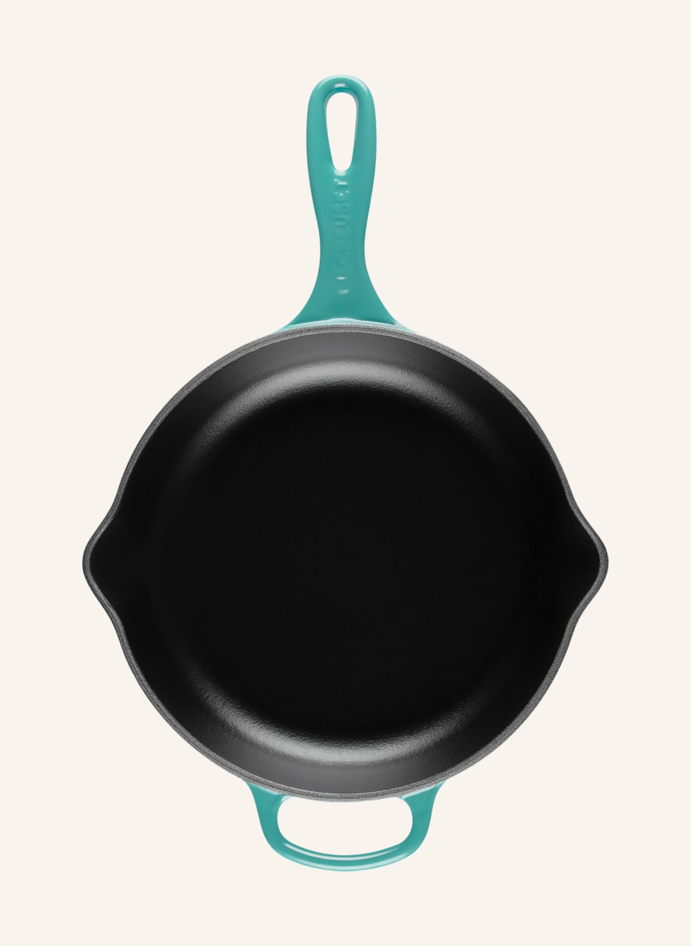 LE CREUSET Braad- en serveerpan SIGNATURE: Bleu Riviera