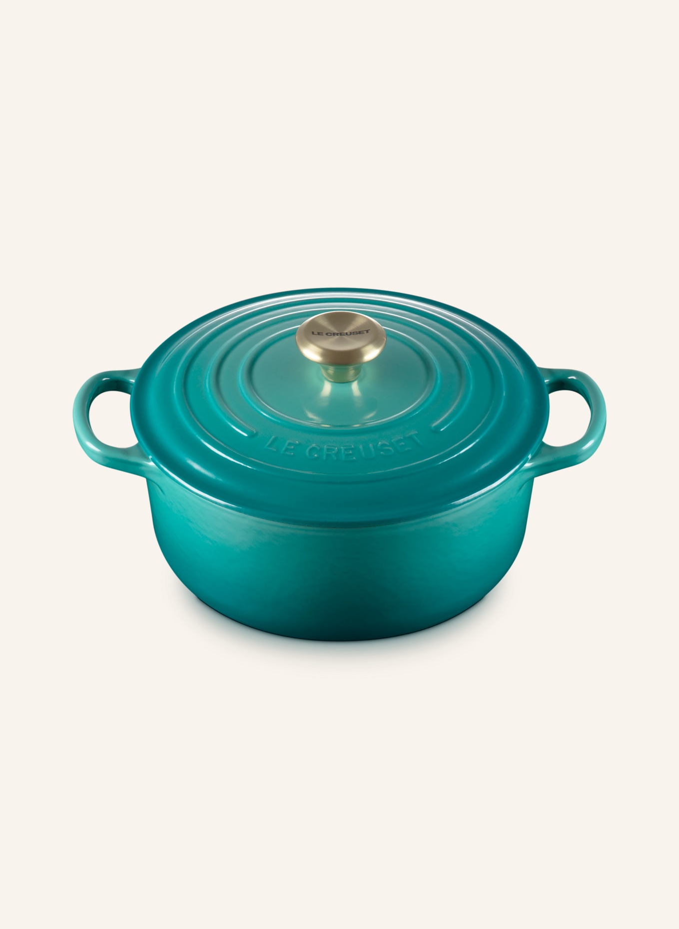 LE CREUSET Bräter SIGNATURE: Bleu Riviera