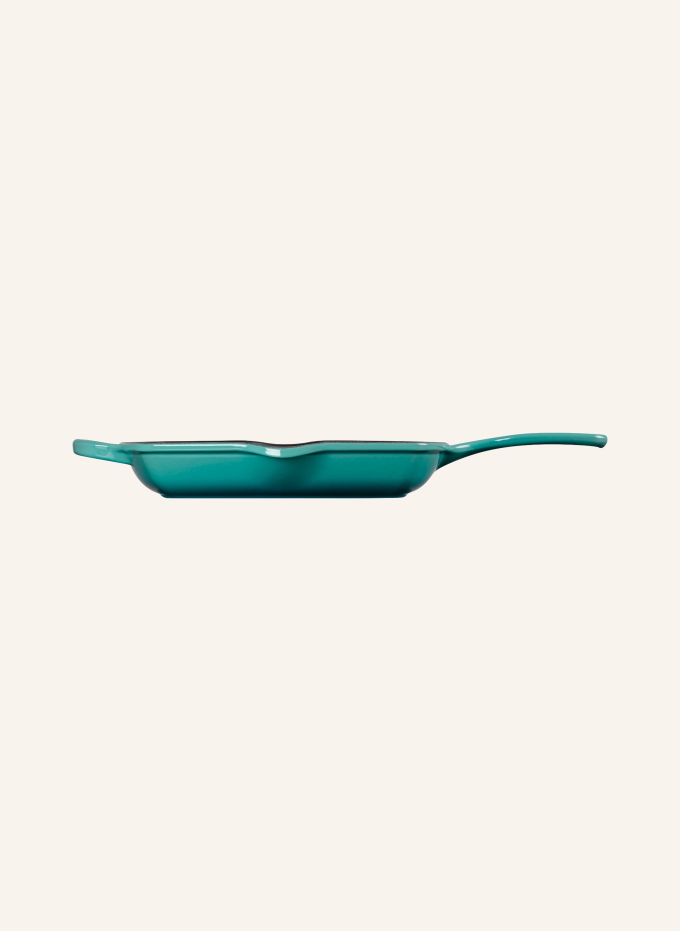LE CREUSET Grillpan SIGNATURE: Bleu Riviera