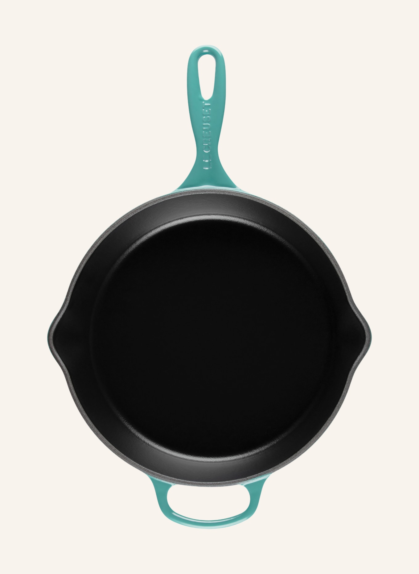 LE CREUSET Braad- en serveerpan: Bleu Riviera