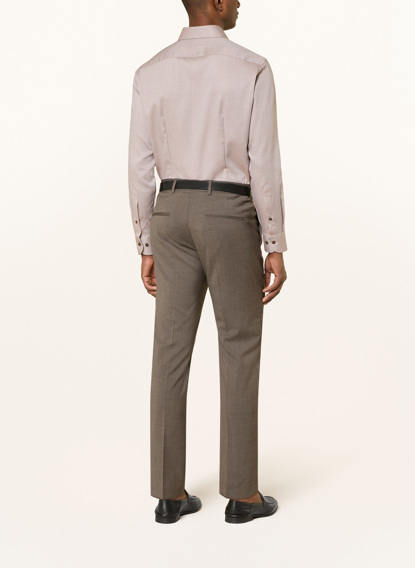 OLYMP Koszula Luxor o nowoczesnym kroju: JASNOBRĄZOWY